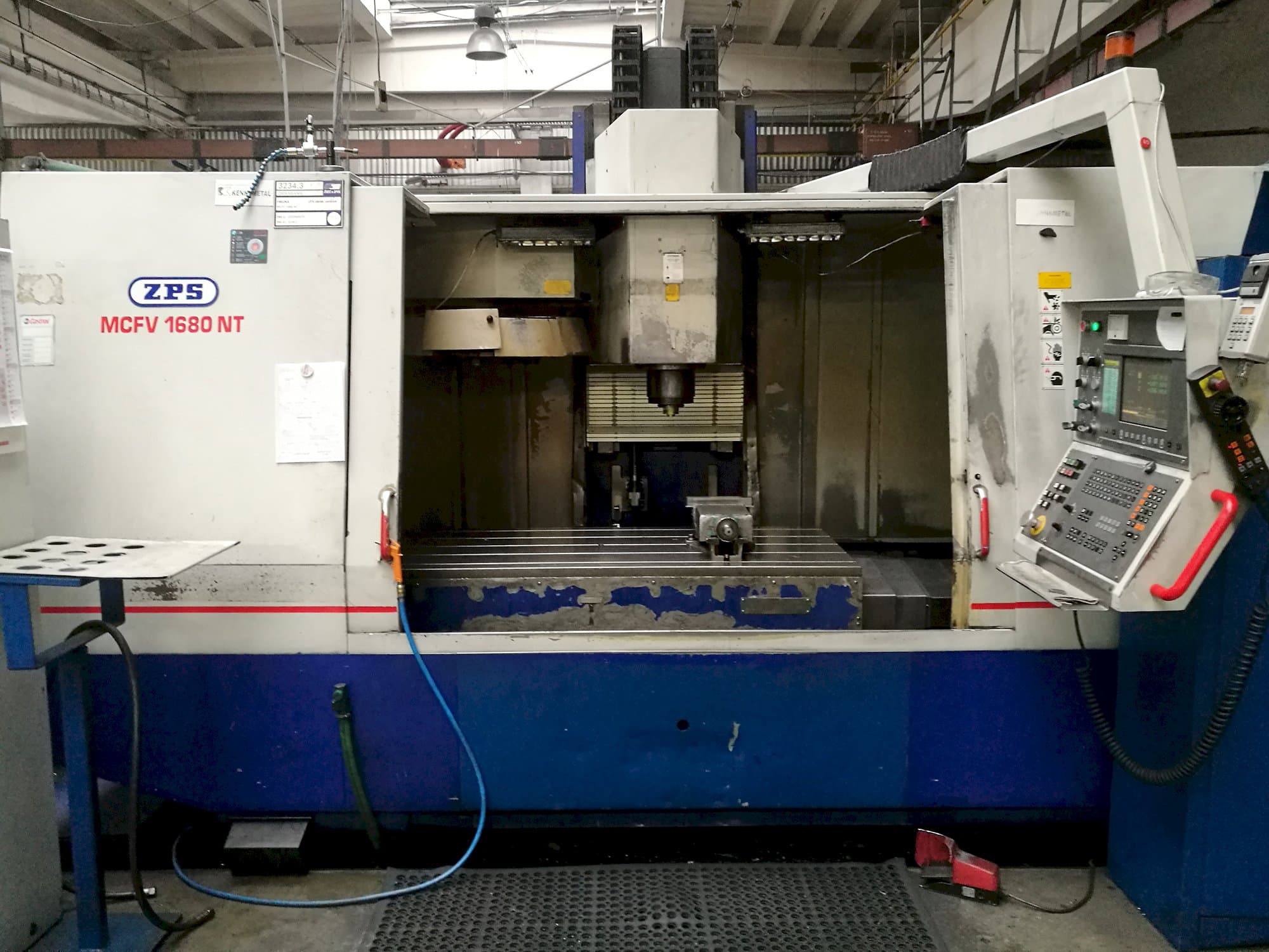 ZPS-maskinen framifrånMCFV 1680 NT