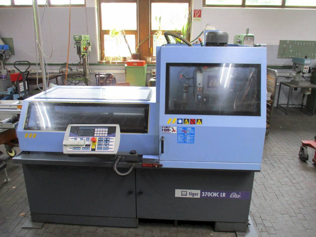 MEP TIGER 370 CNC - LR-maskinen framifrån
