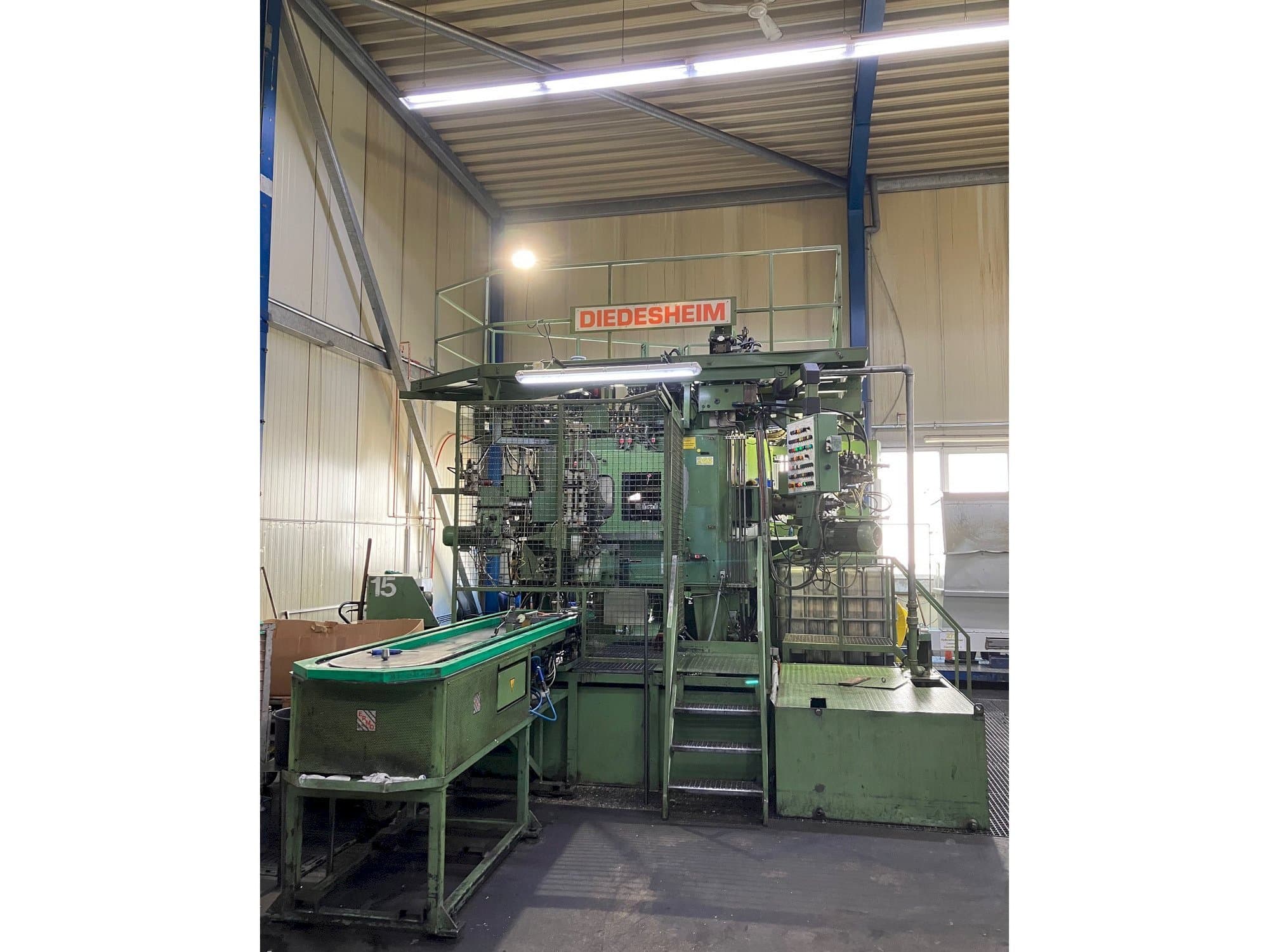 DIEDESHEIM Diamat 70-6-maskinen framifrån