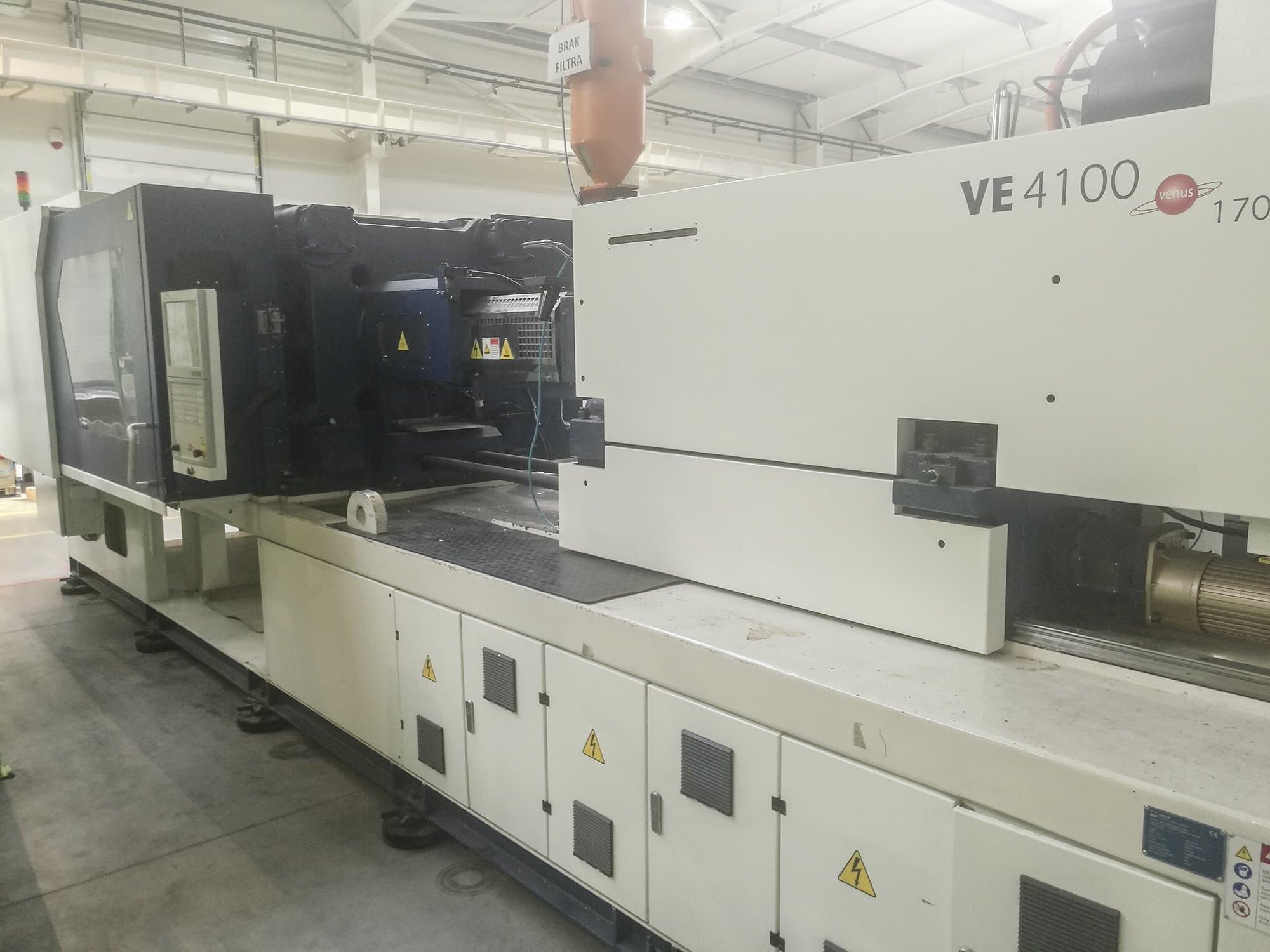 Zhafir-maskinen sedd från högerVE 4100/1700