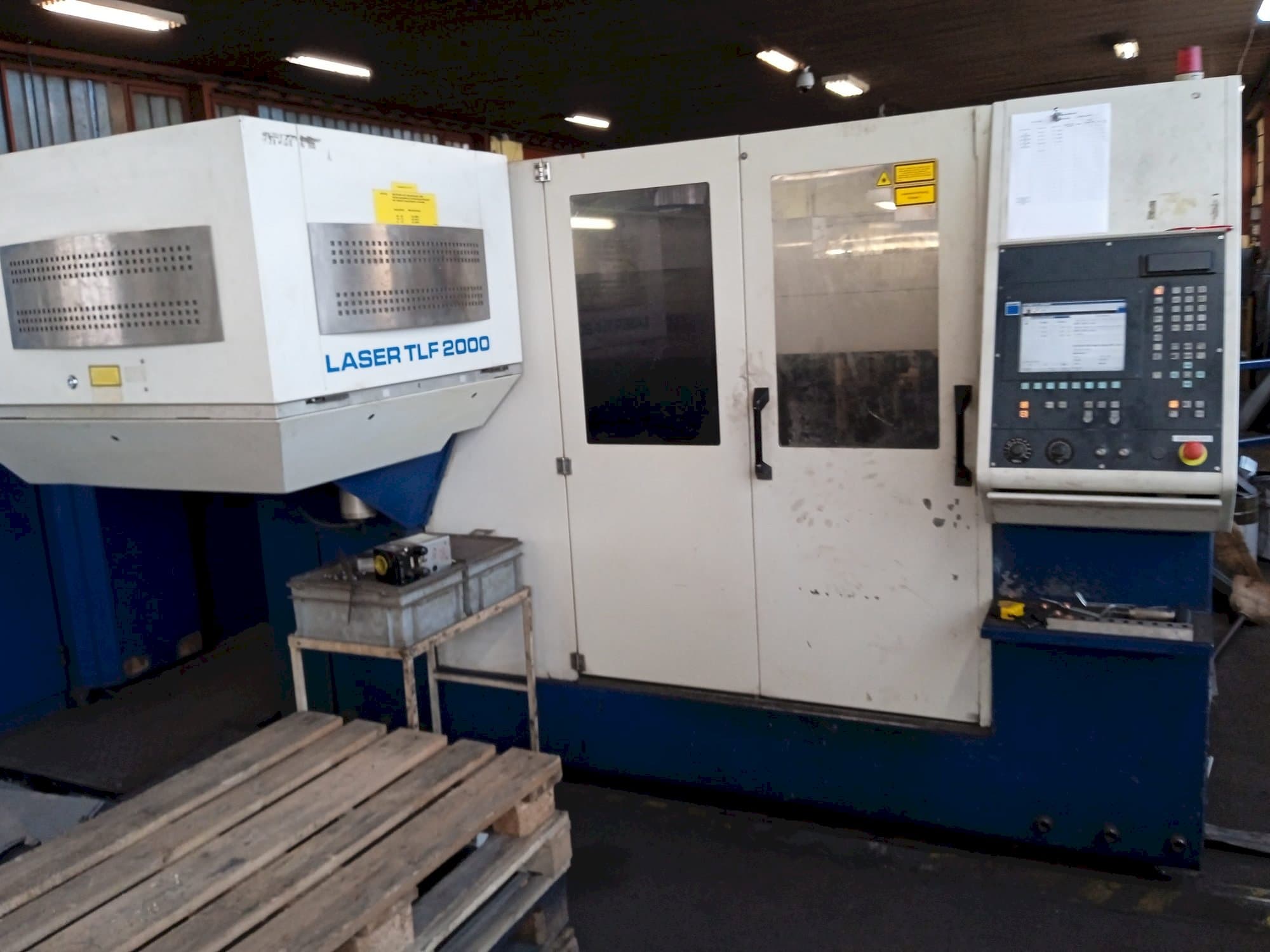 Trumpf Trumatic L 3030-maskinen framifrån