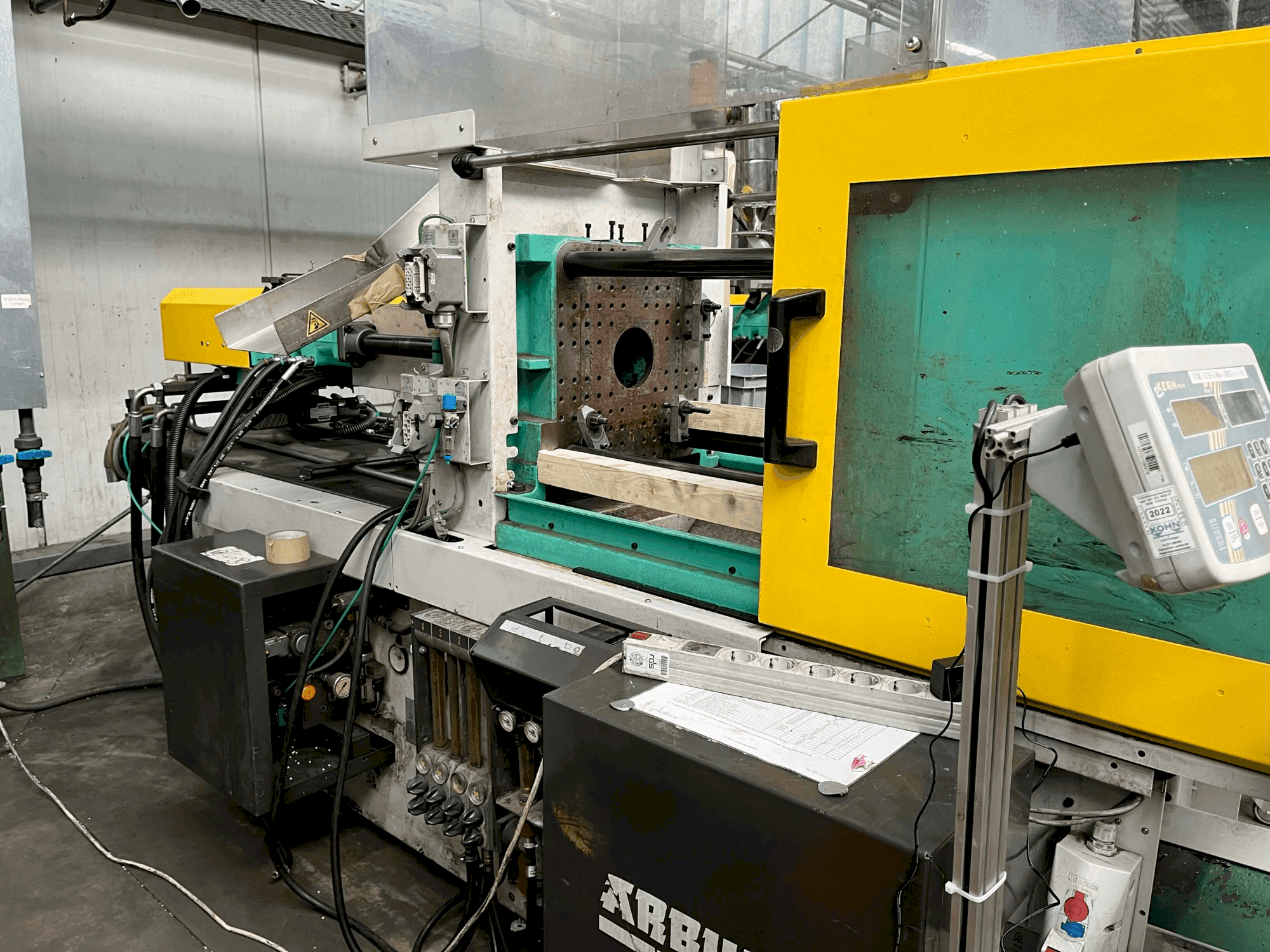 Arburg Allrounder 320-50 C-maskinen framifrån