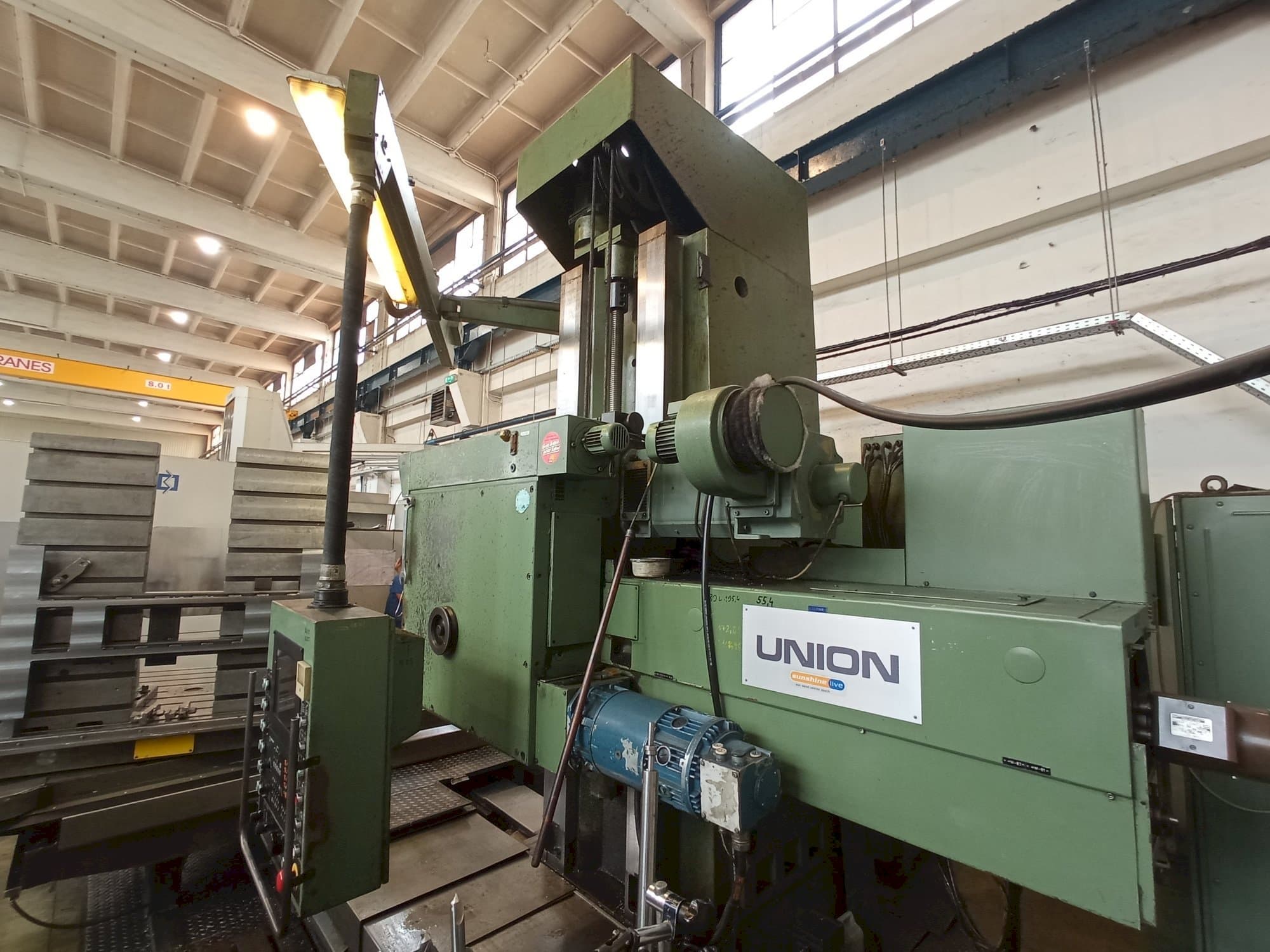 Union BFT 110-maskinen framifrån