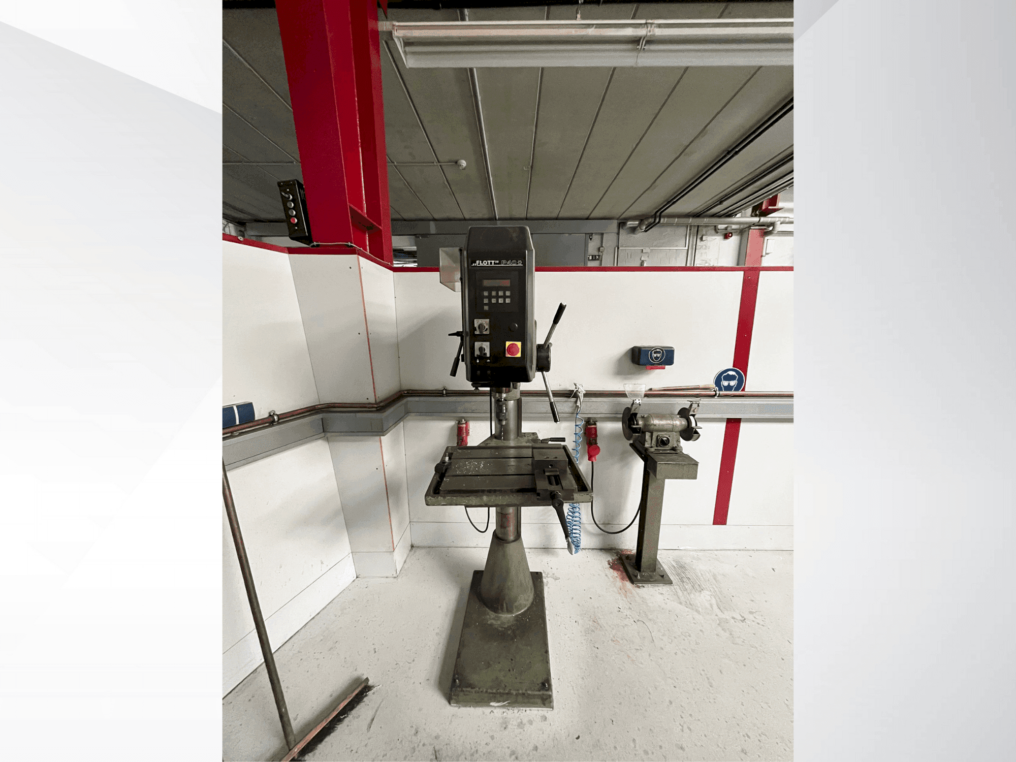 Hahn+Kolb Flott P40-maskinen framifrån