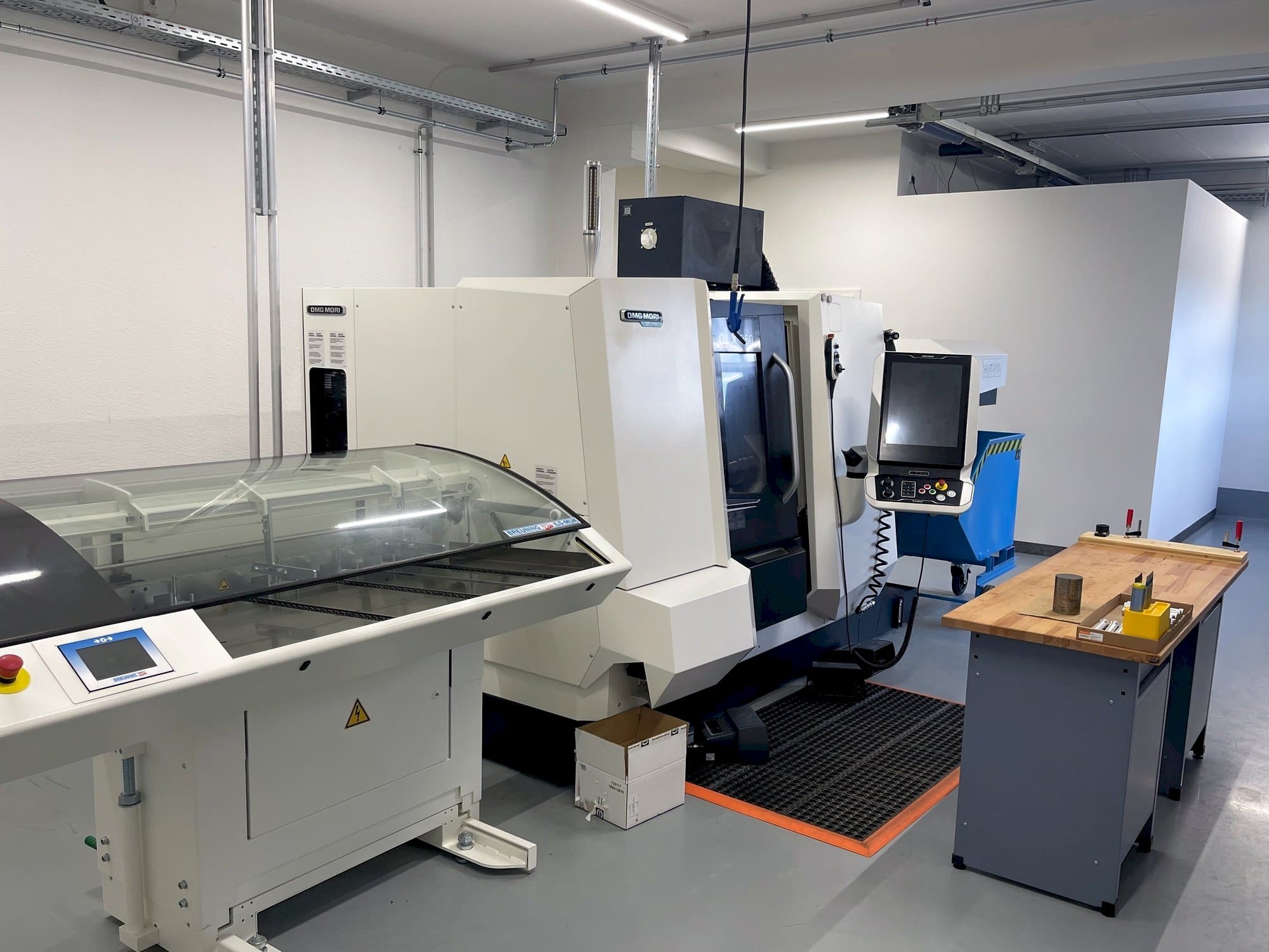 DMG Mori Seiki CLX 350 V6-maskinen framifrån