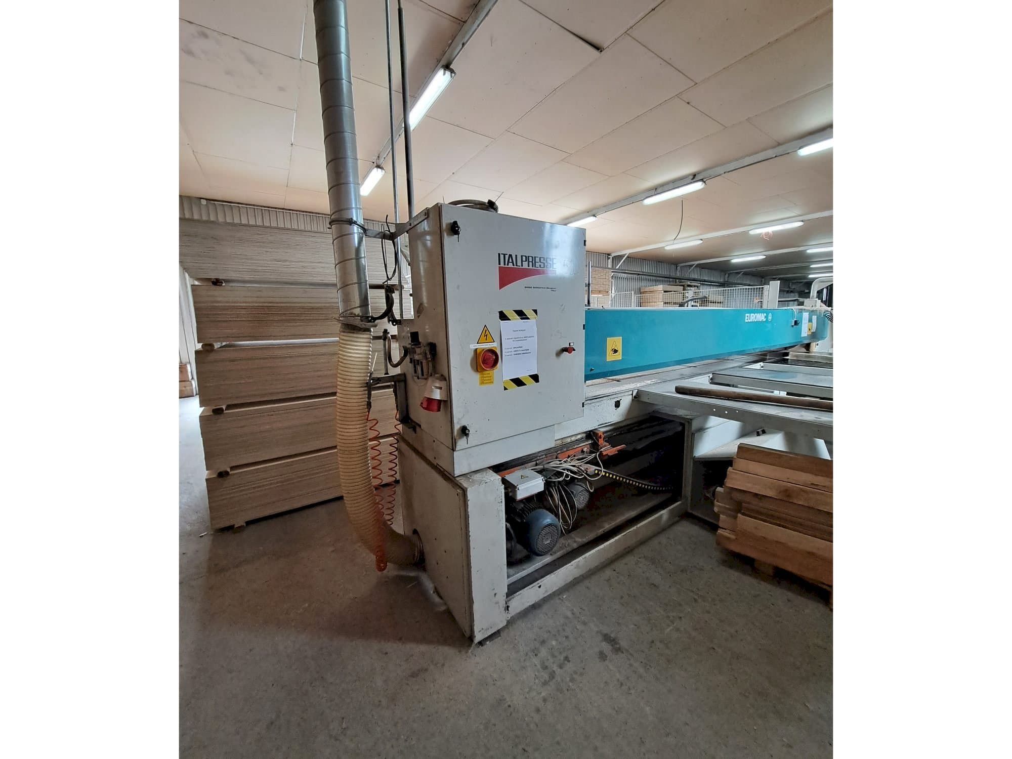 Euromac Logica Pinze 4500-maskinen framifrån