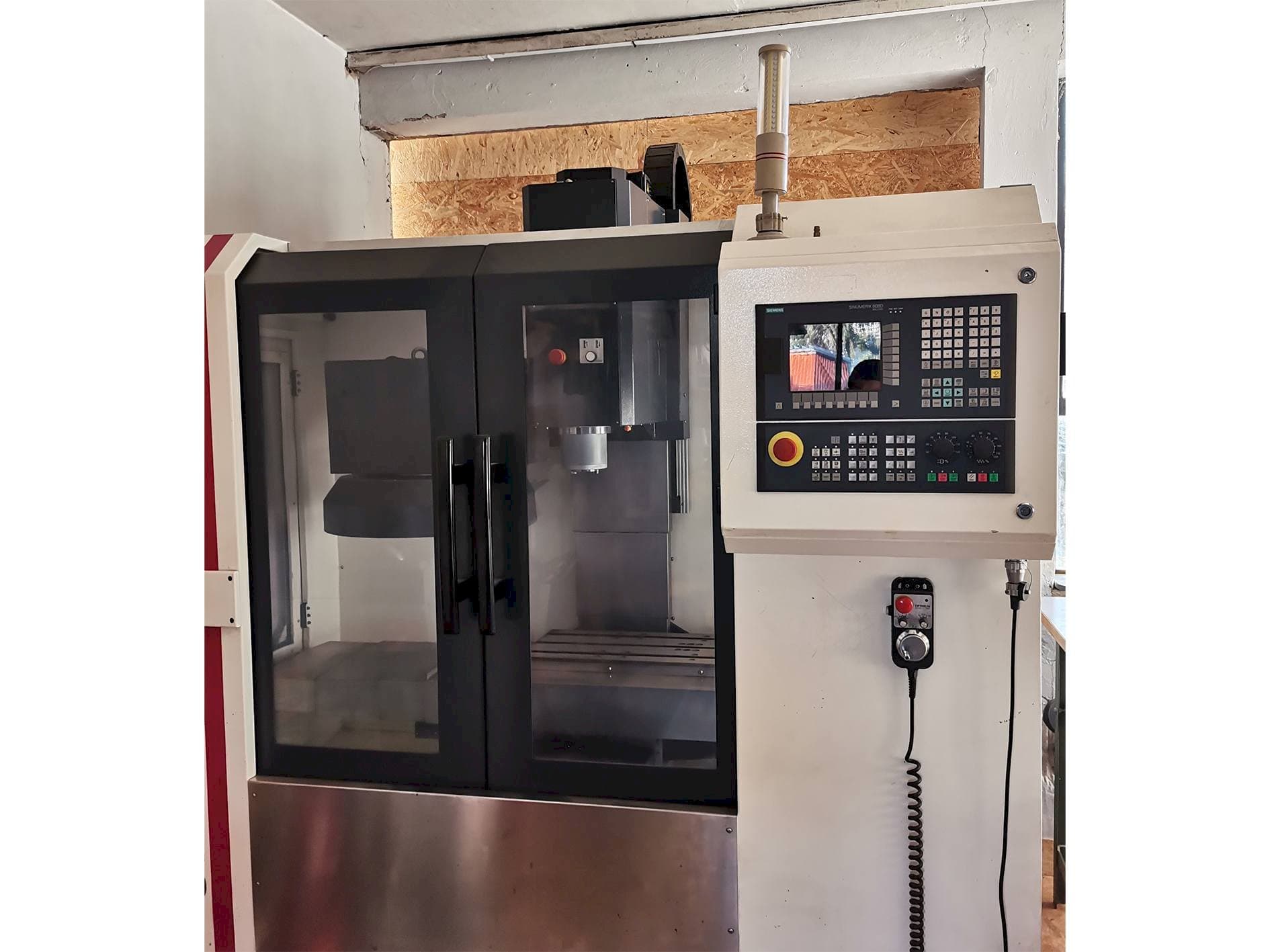 Optimum F105-maskinen framifrån