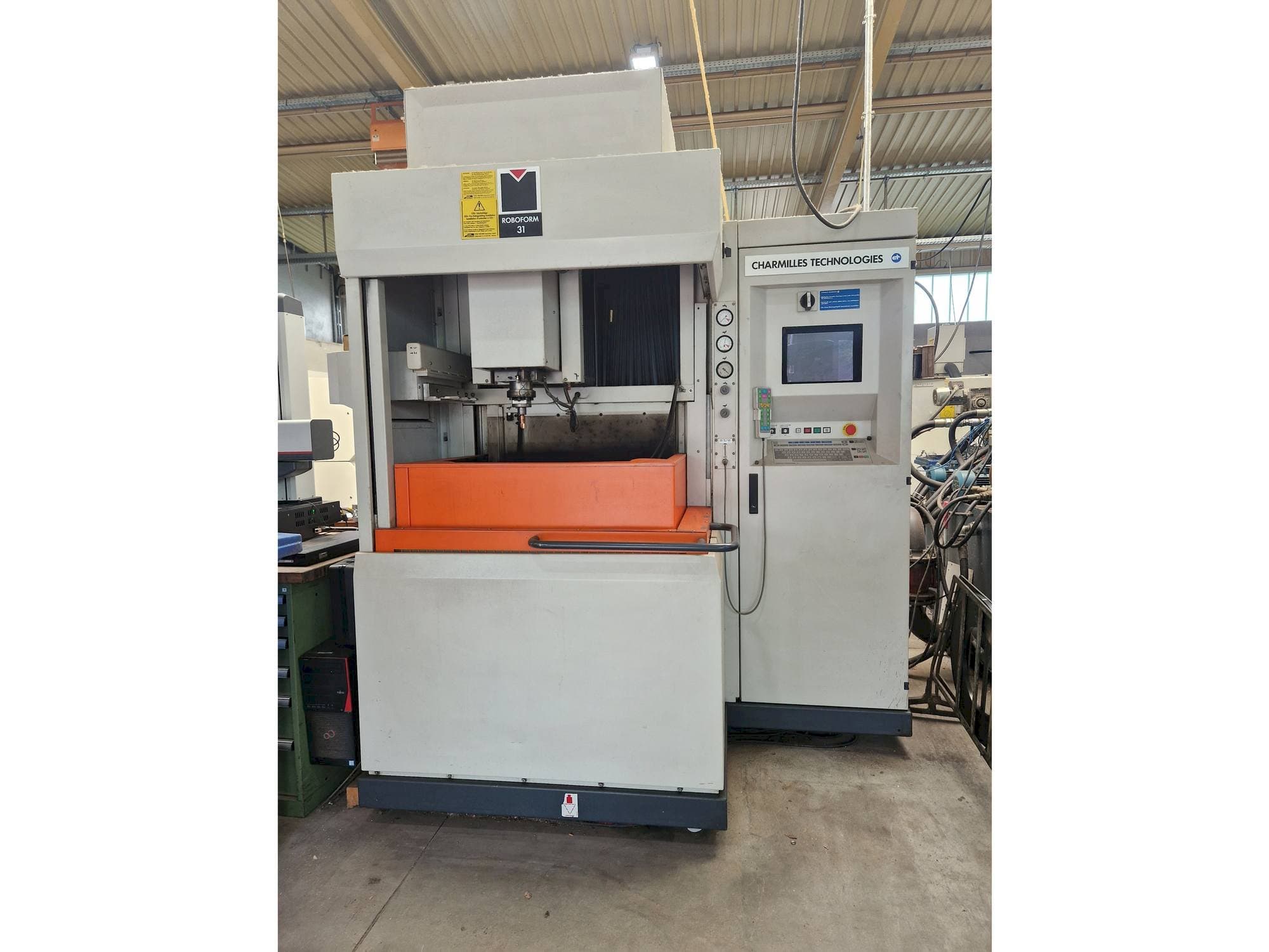 CHARMILLES Roboform 31-maskinen framifrån