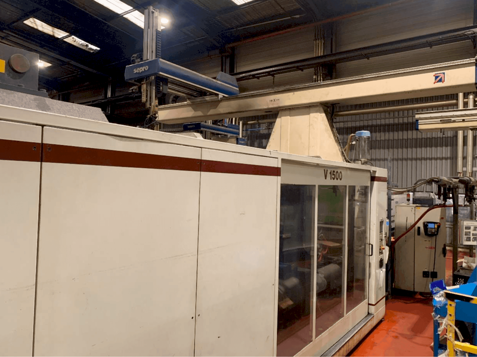 Negri Bossi 15000 H - 15200-maskinen framifrån