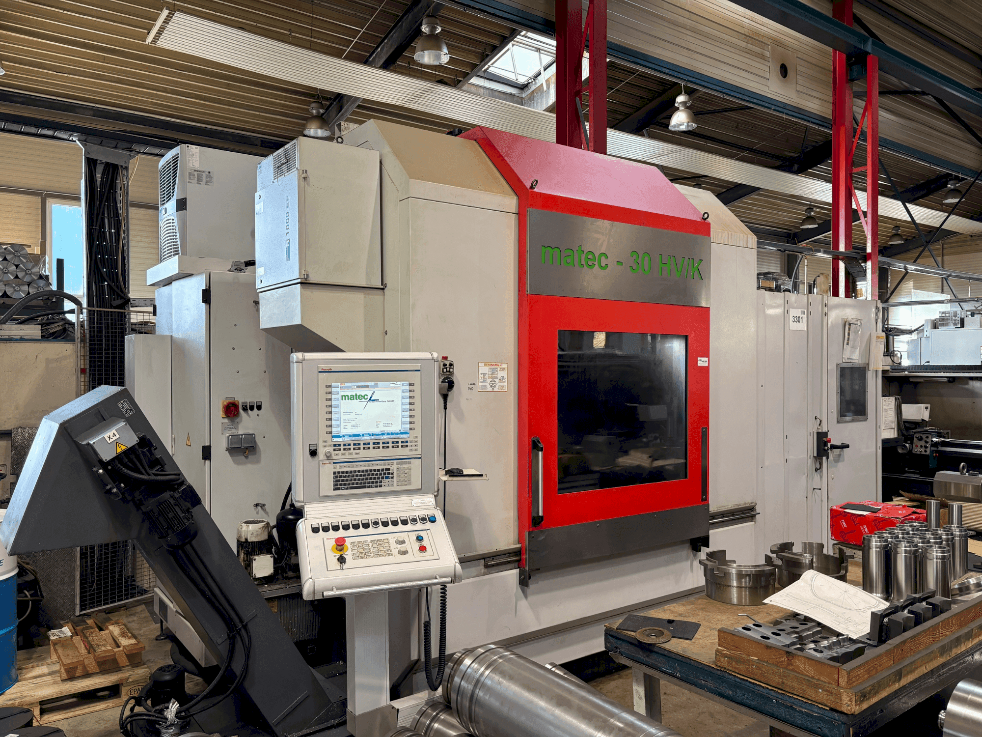 Matec MATEC 30 HV/K-maskinen framifrån