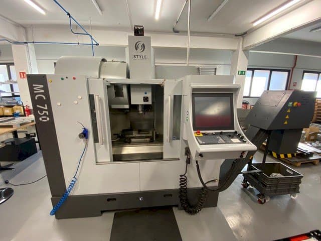 STYLE MC 750-maskinen framifrån