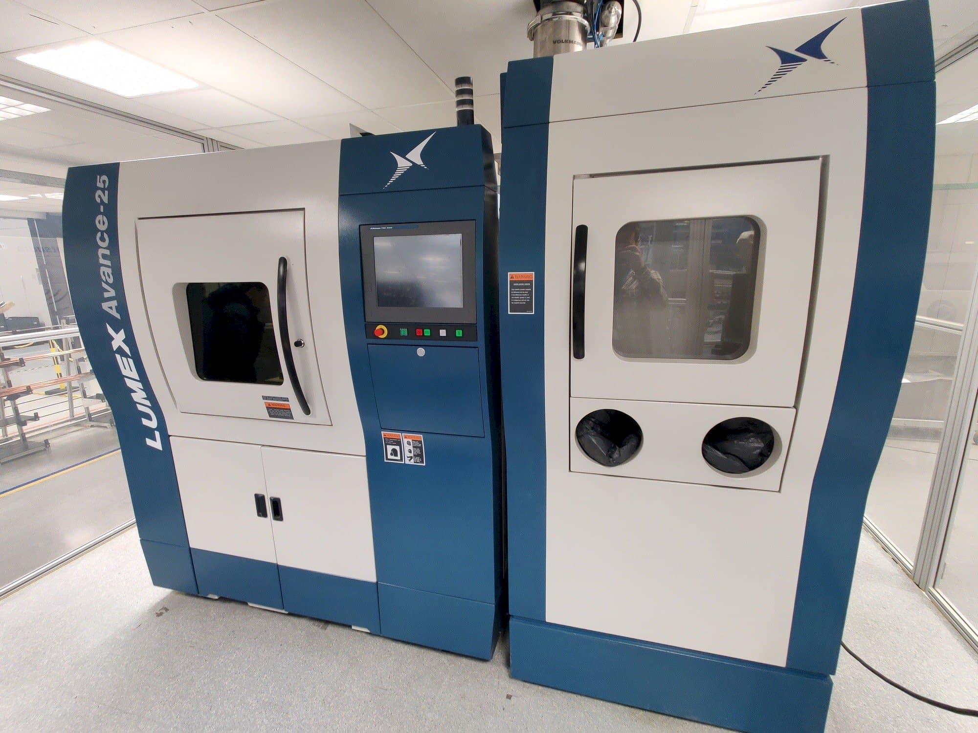 Matsuura Lumex Avance-25-maskinen framifrån
