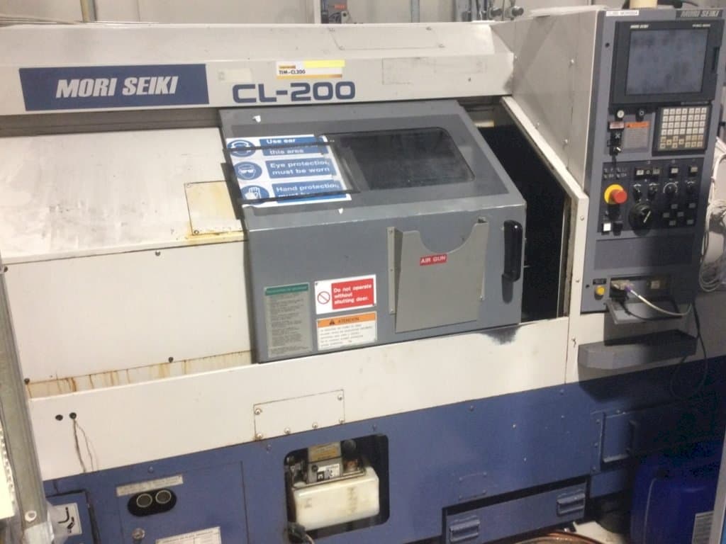 MORI SEIKI CL-200-maskinen framifrån