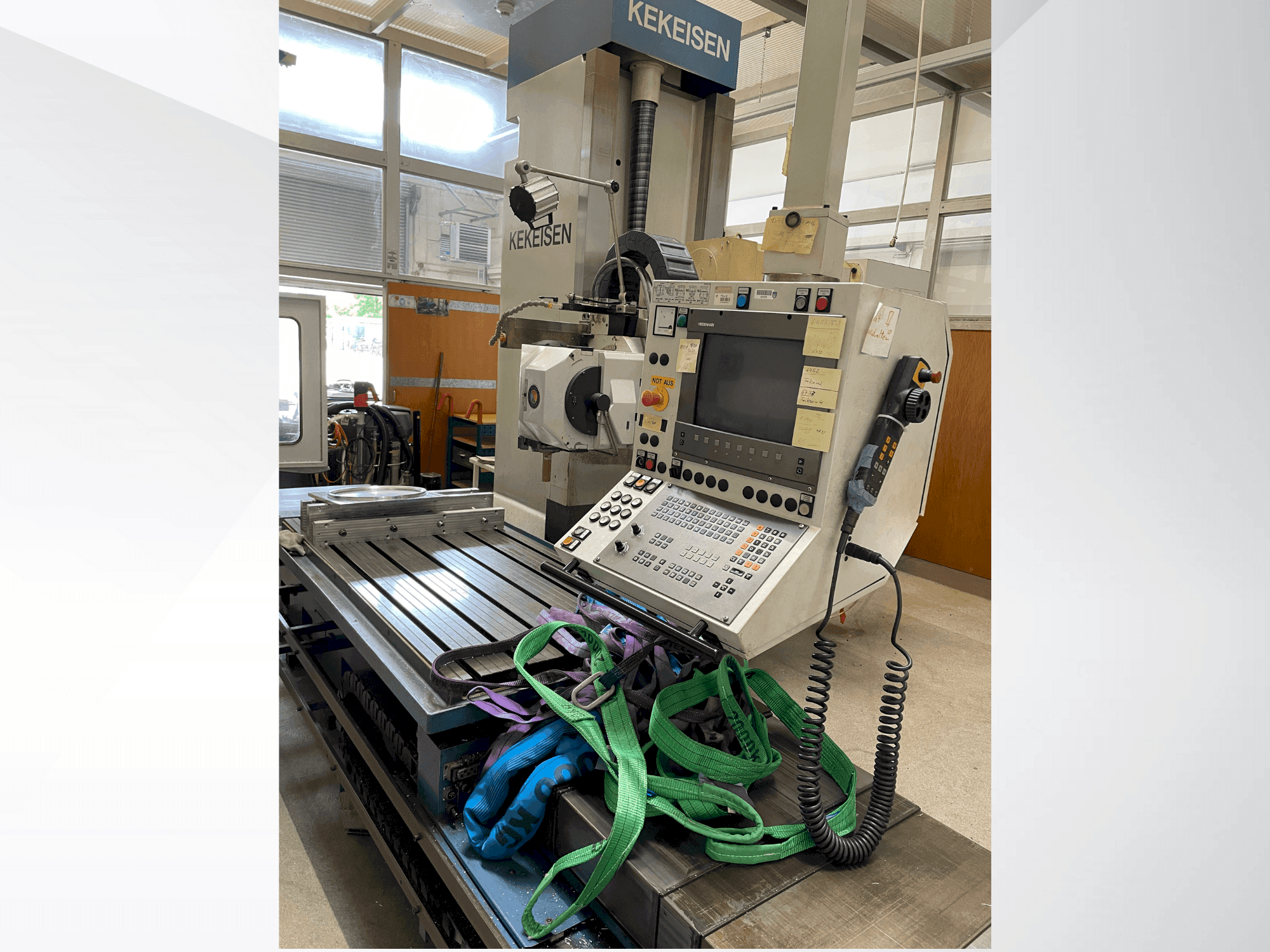 Kekeisen  UBF 1600/15-maskinen framifrån