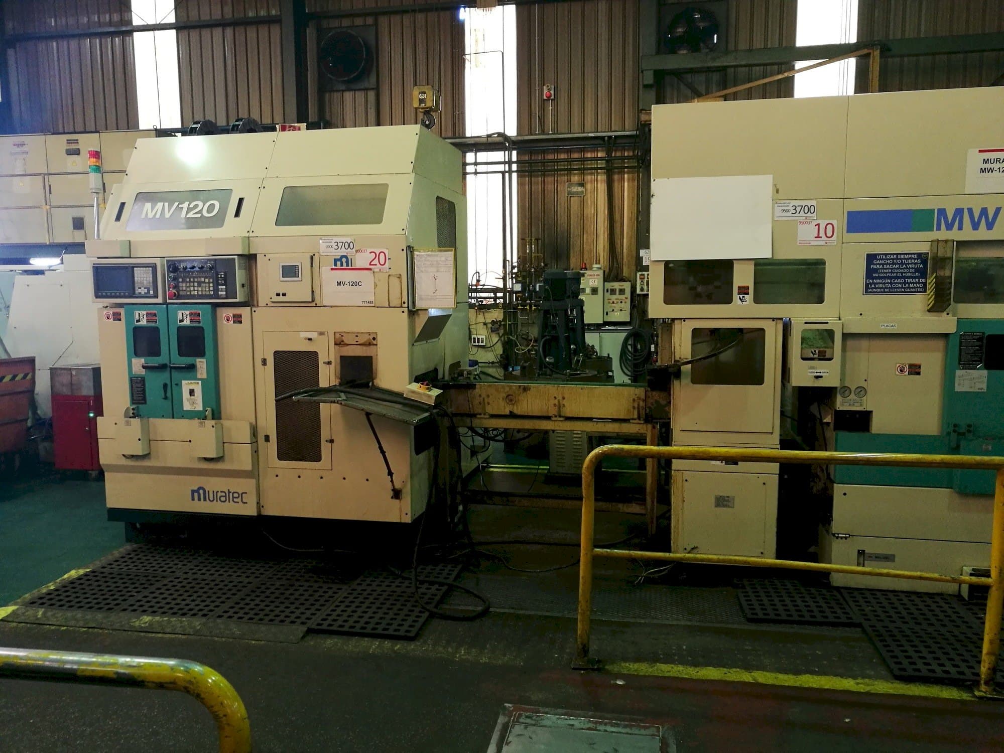 Muratec MV120-maskinen framifrån