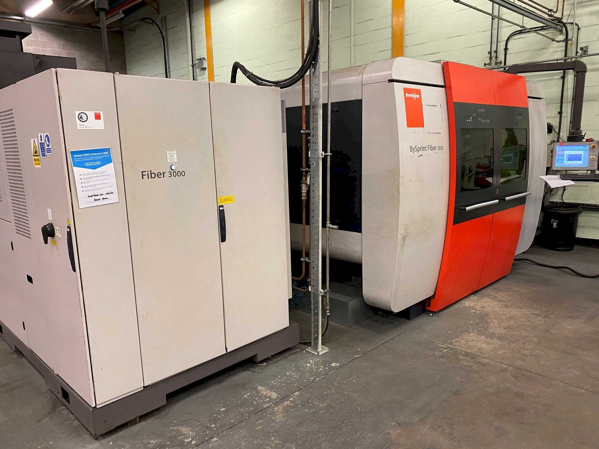 Bystronic BySprint 3015 Fiber-maskinen framifrån