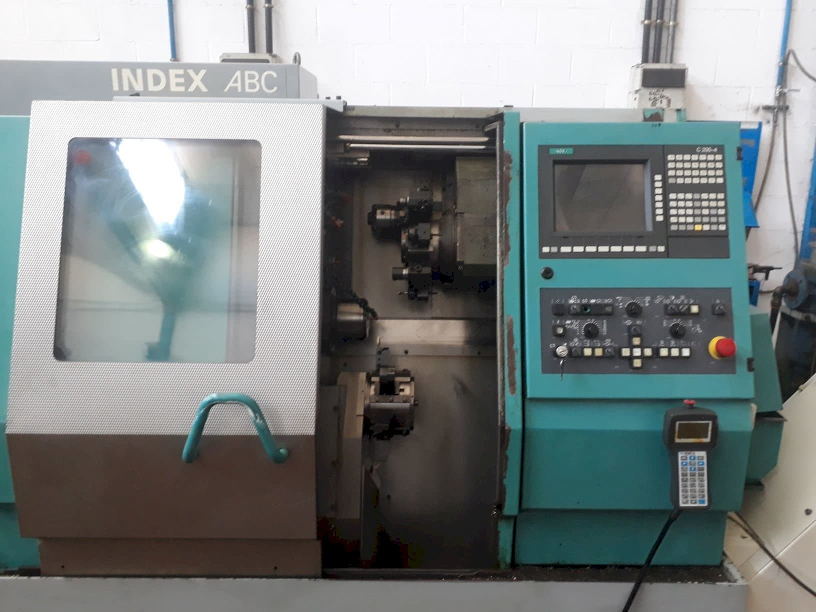 Index ABC-maskinen framifrån