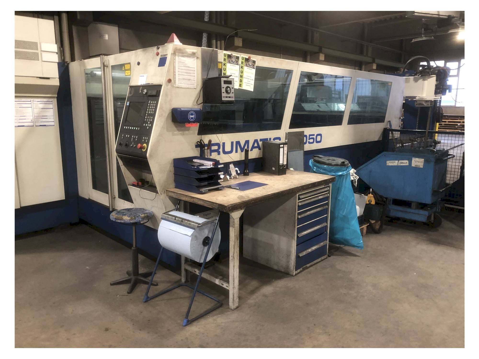 TRUMPF Trumatic L3050-maskinen framifrån