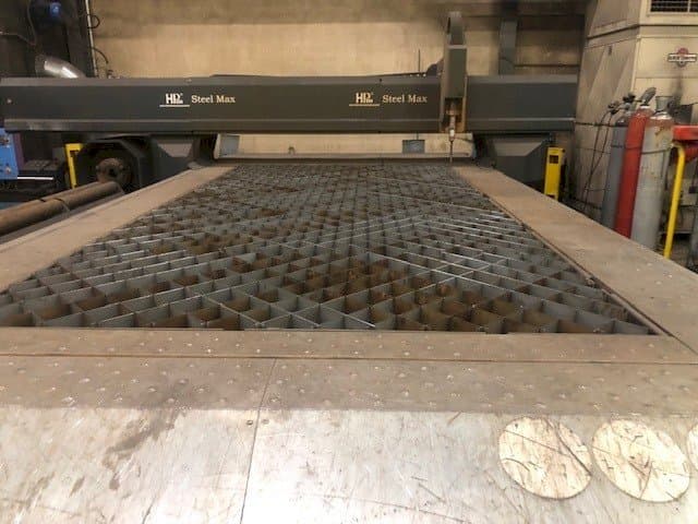 Hypertherm HPm Steel Max HPR130-maskinen framifrån