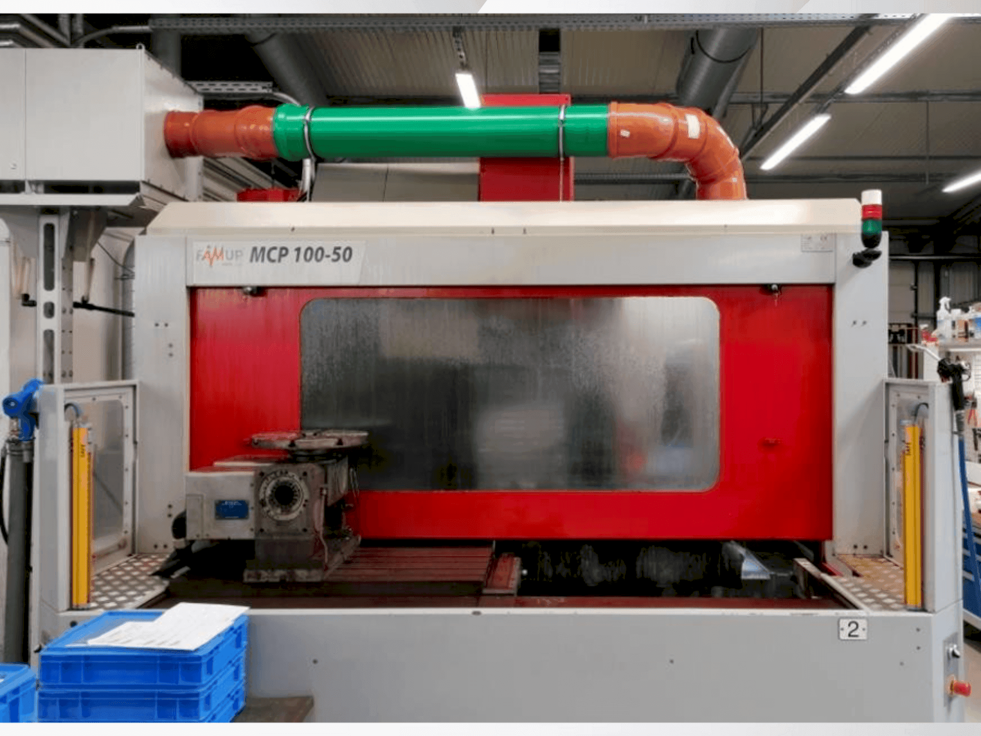 EMCO FamUp MCP 100-50-maskinen framifrån