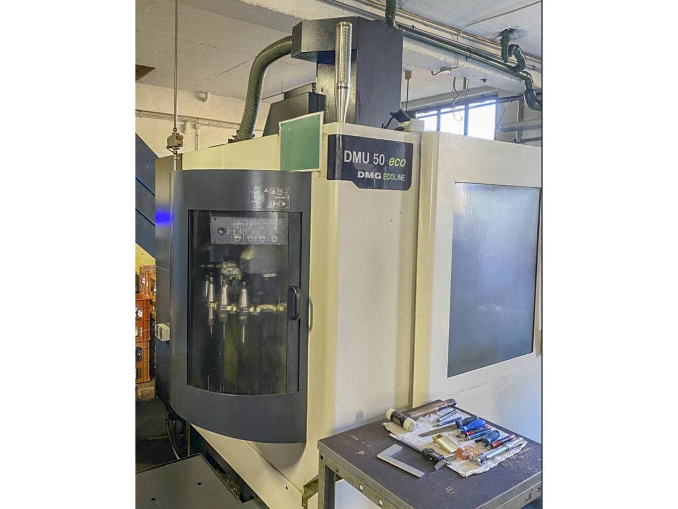 DMG MORI DMU 50 eco-maskinen framifrån