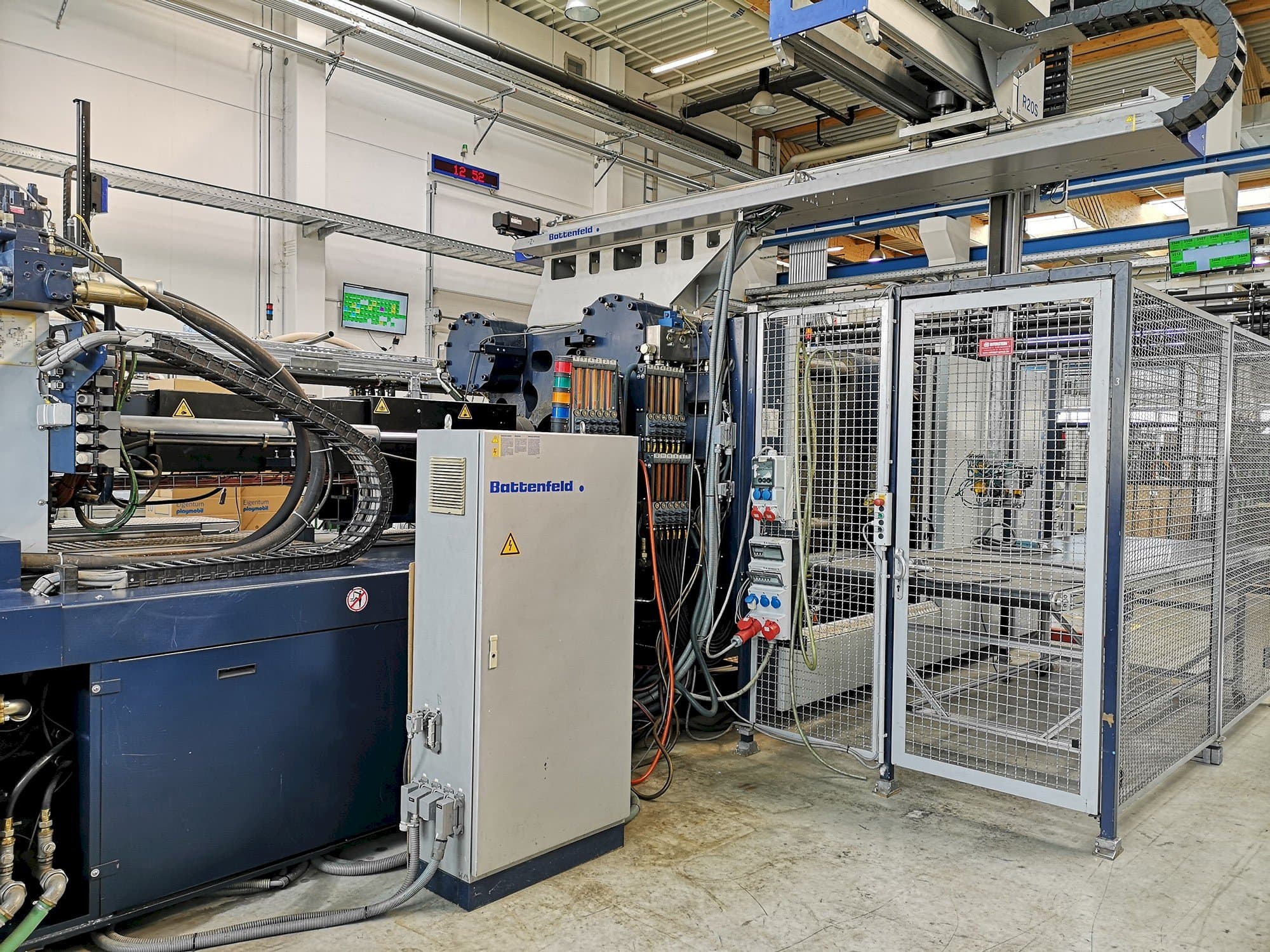 Battenfeld HM 8000 2P - 7700-maskinen framifrån