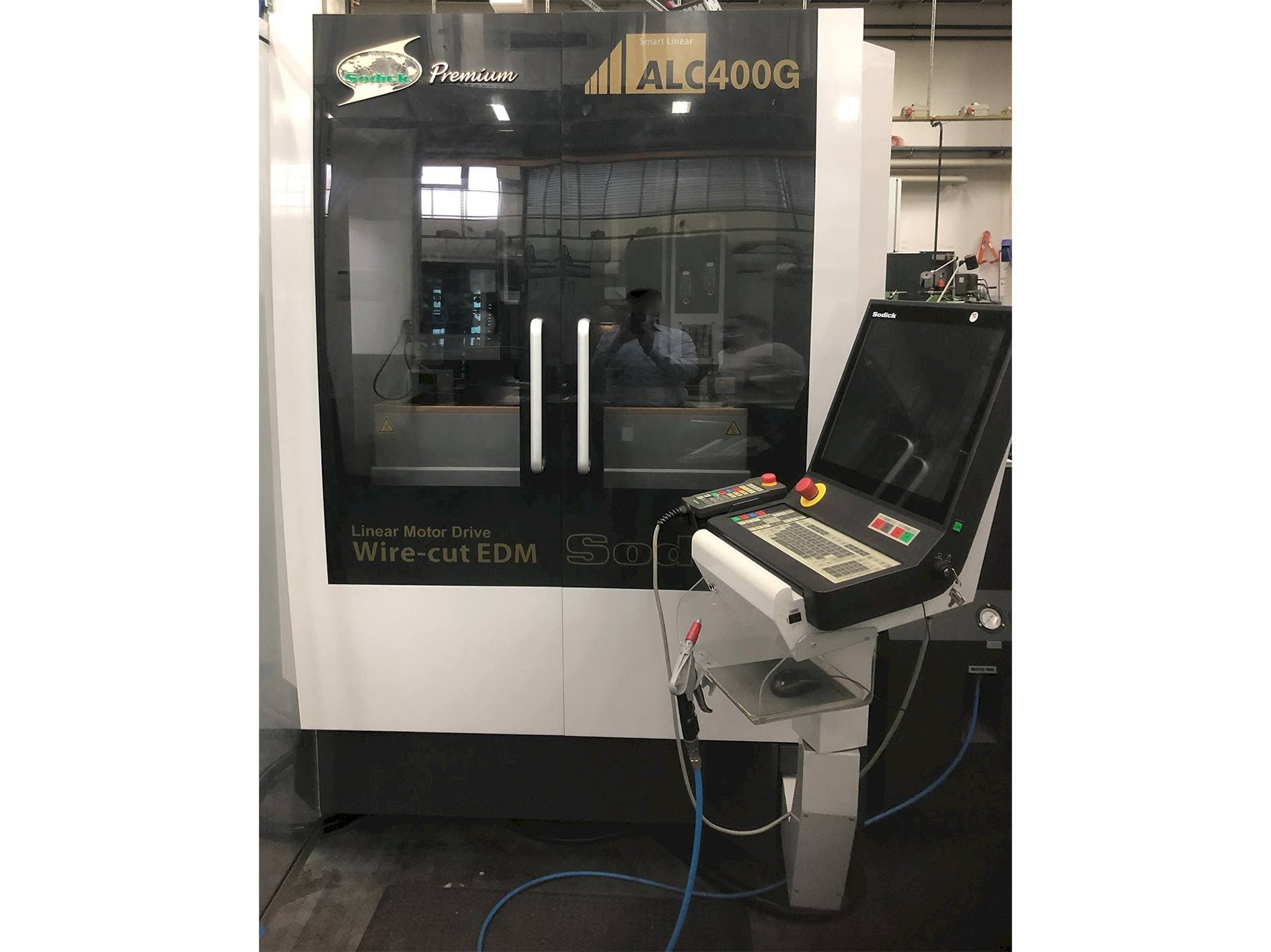 Sodick ALC400G-maskinen framifrån