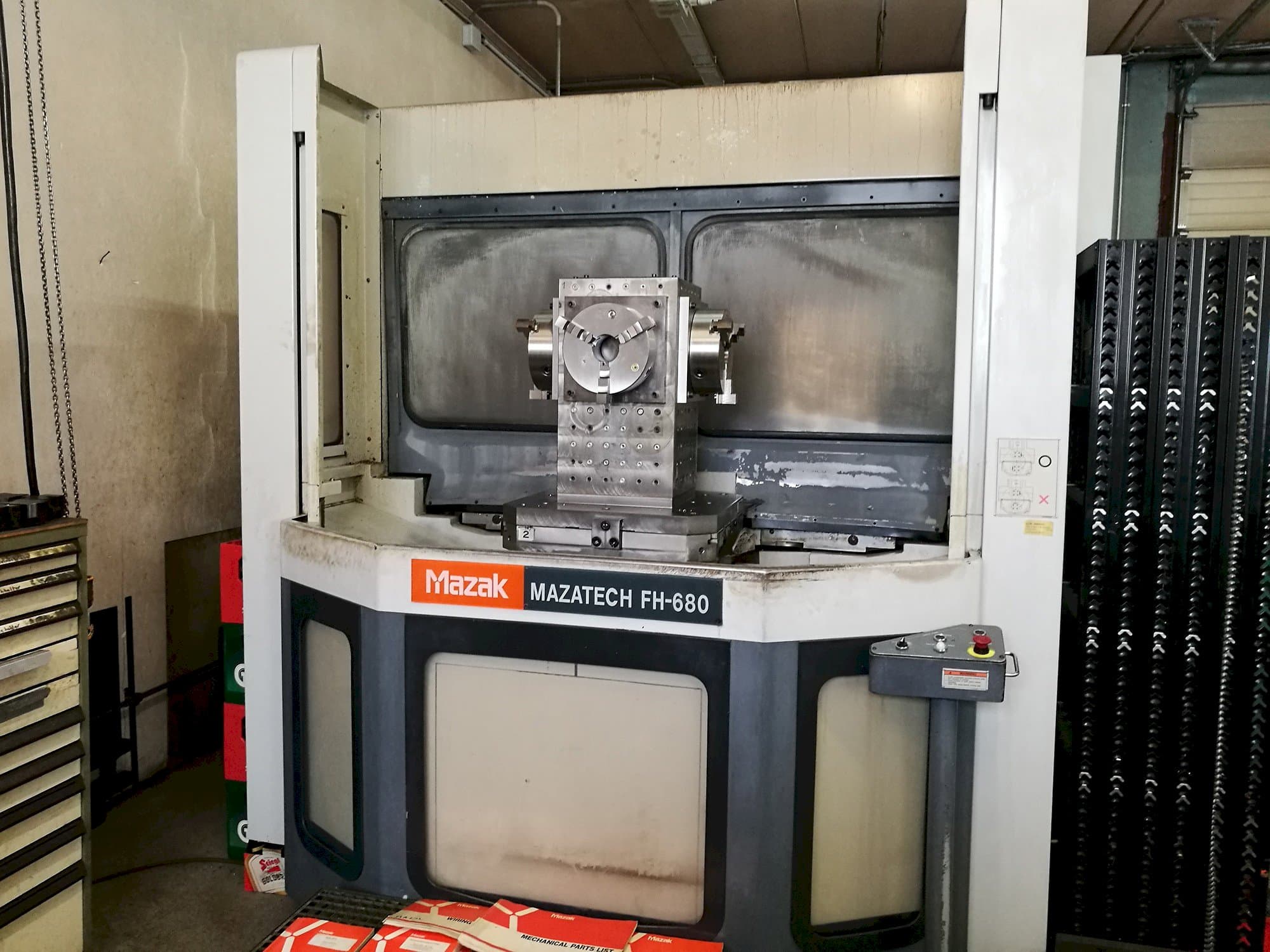 Mazak Mazatech FH-680-maskinen framifrån