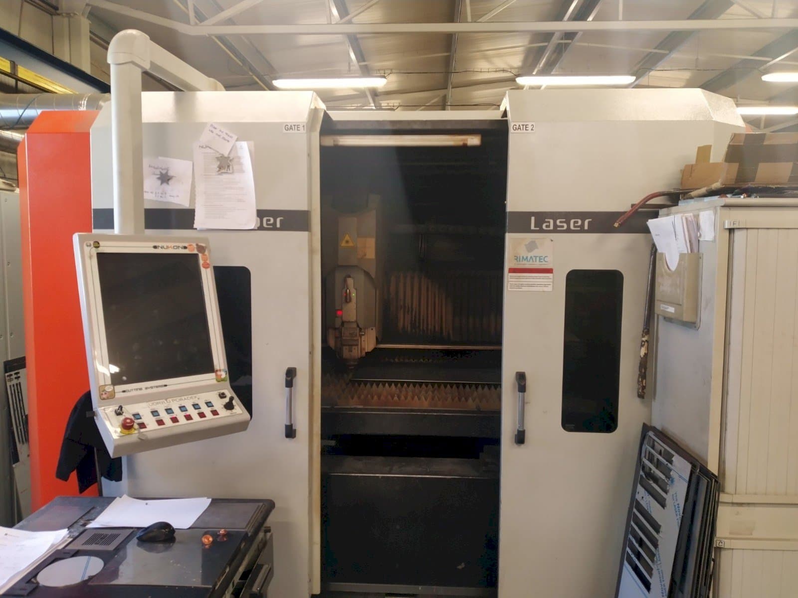 NUKON NF PRO 315-maskinen framifrån