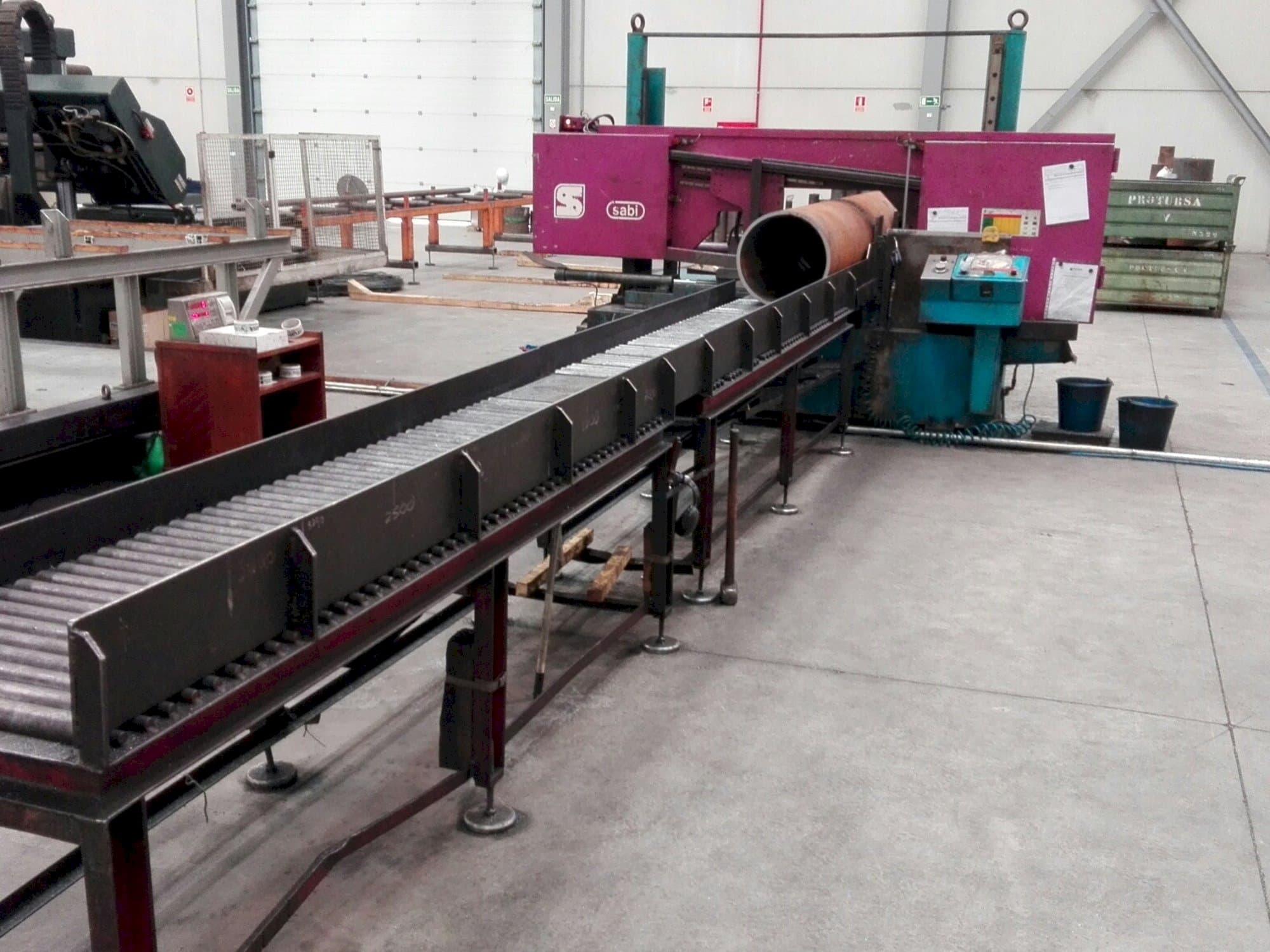 Sabi PB-450A-NC-maskinen framifrån