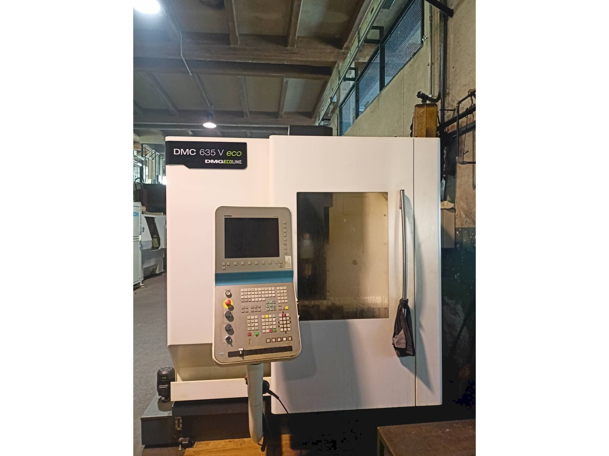 DMG DMC 635V Ecoline-maskinen framifrån