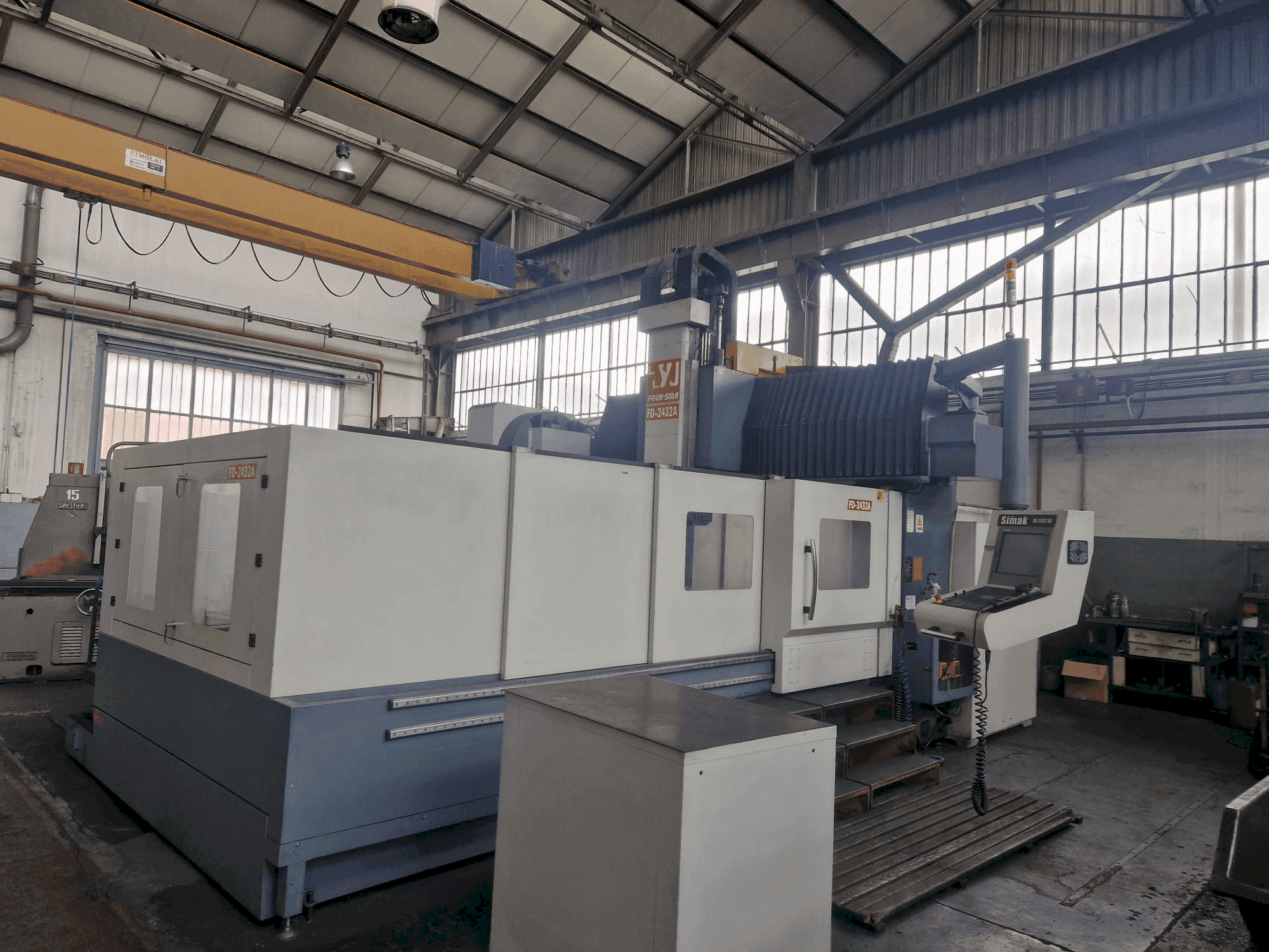 VESTA FD2432A HE-maskinen framifrån