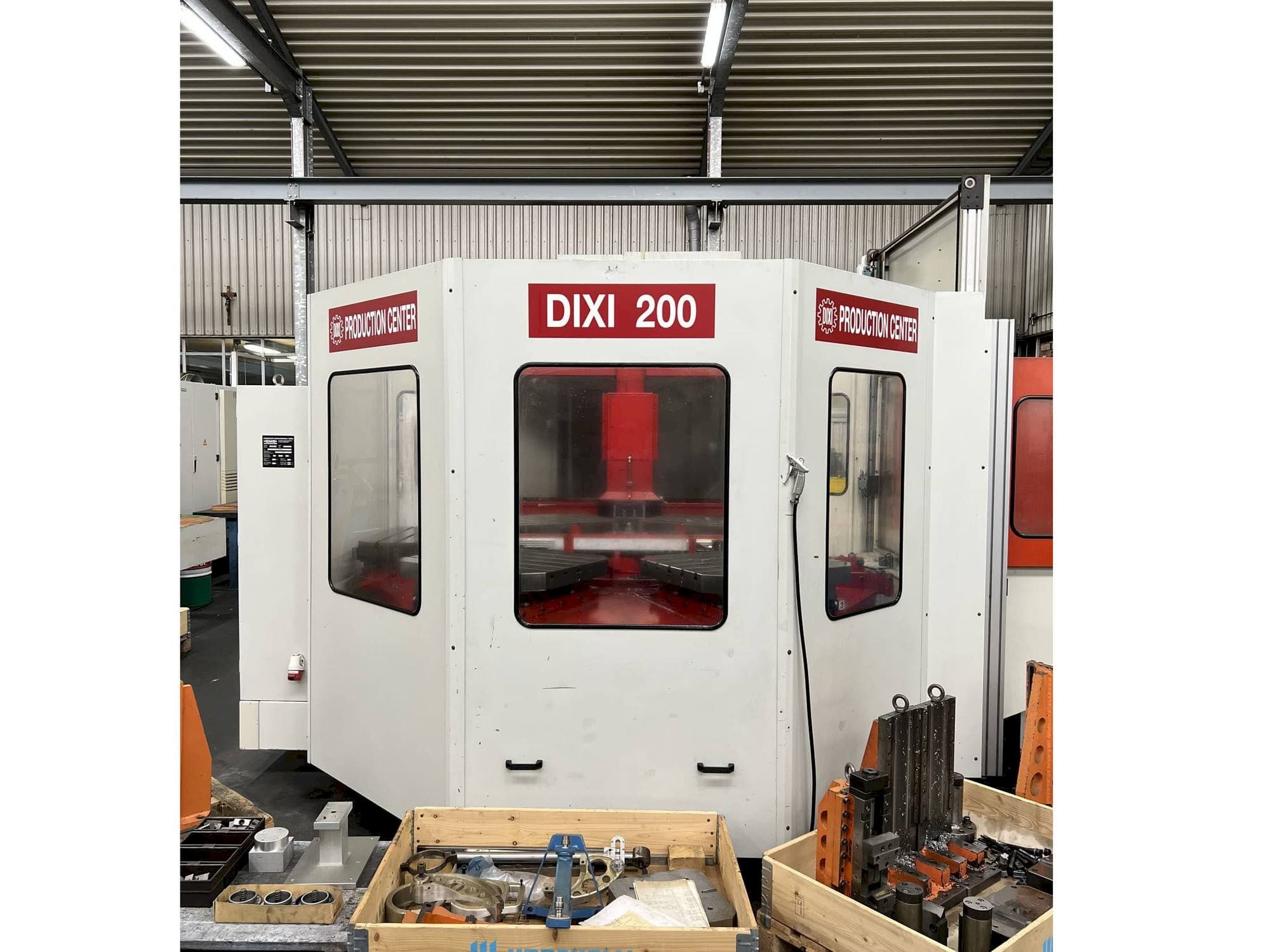 DIXI 200-maskinen framifrån