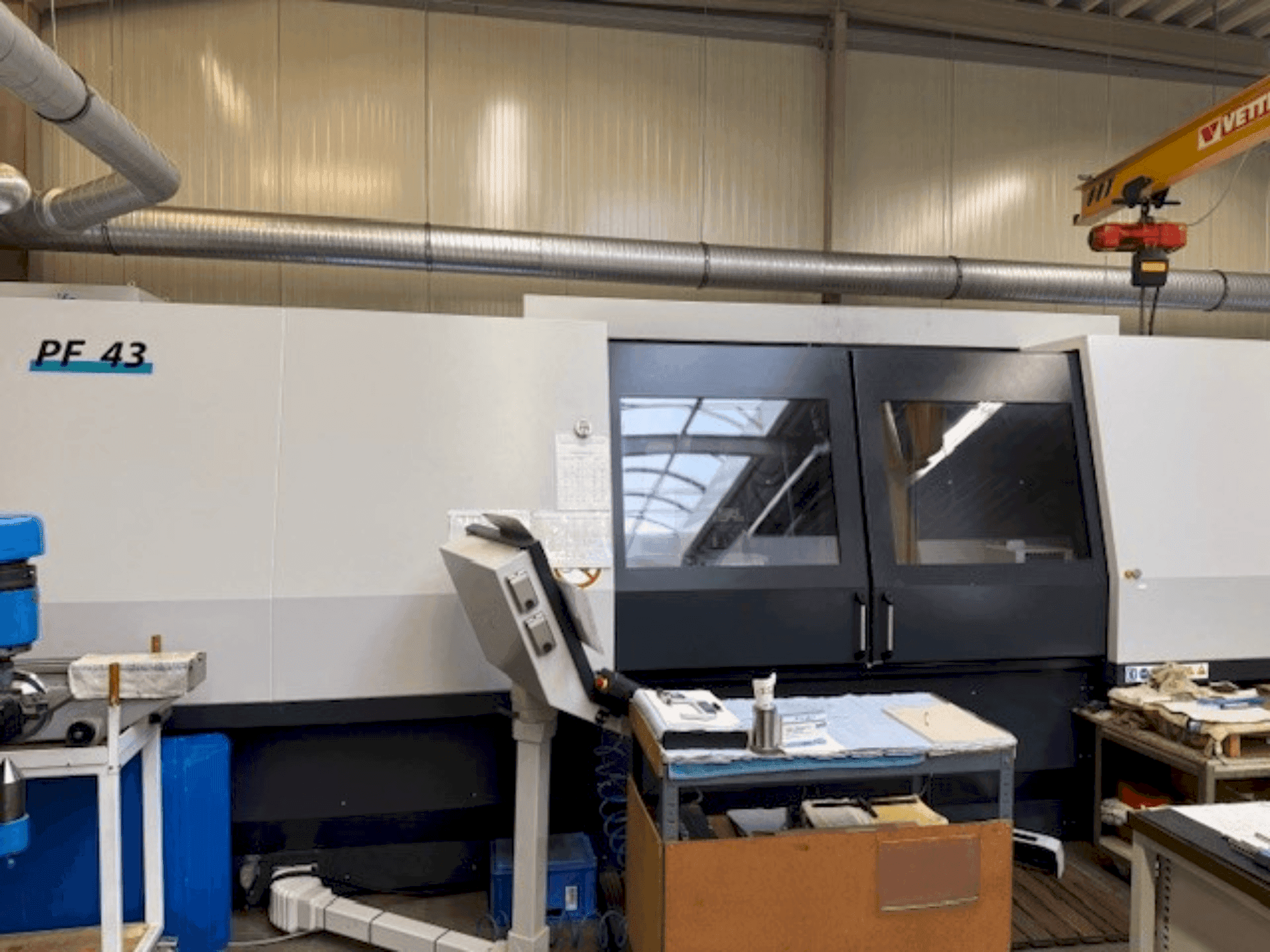 Schaudt  GSN PF43-maskinen framifrån