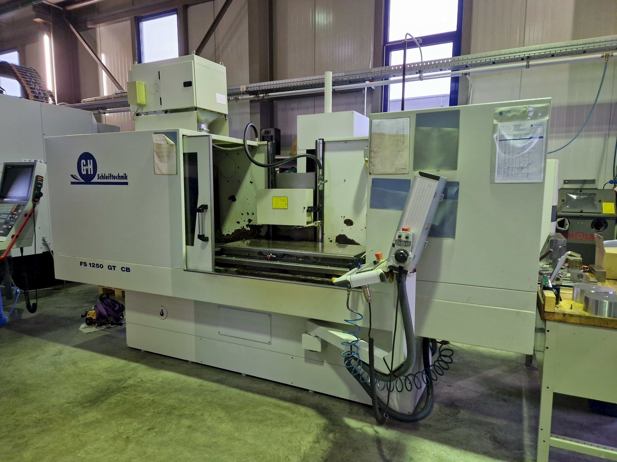 GEIBEL & HOTZ FS 1250 GT CB-maskinen framifrån