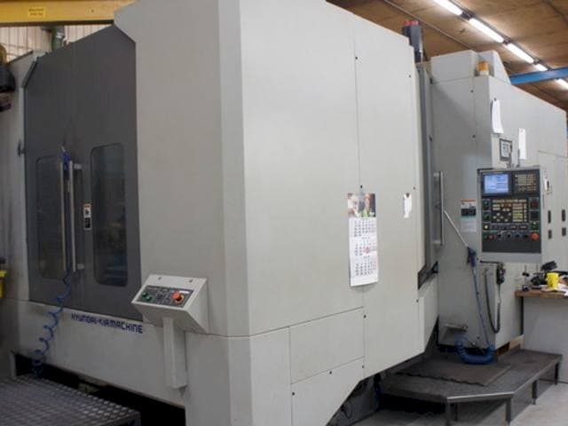 Hyundai HS 630/800-maskinen framifrån