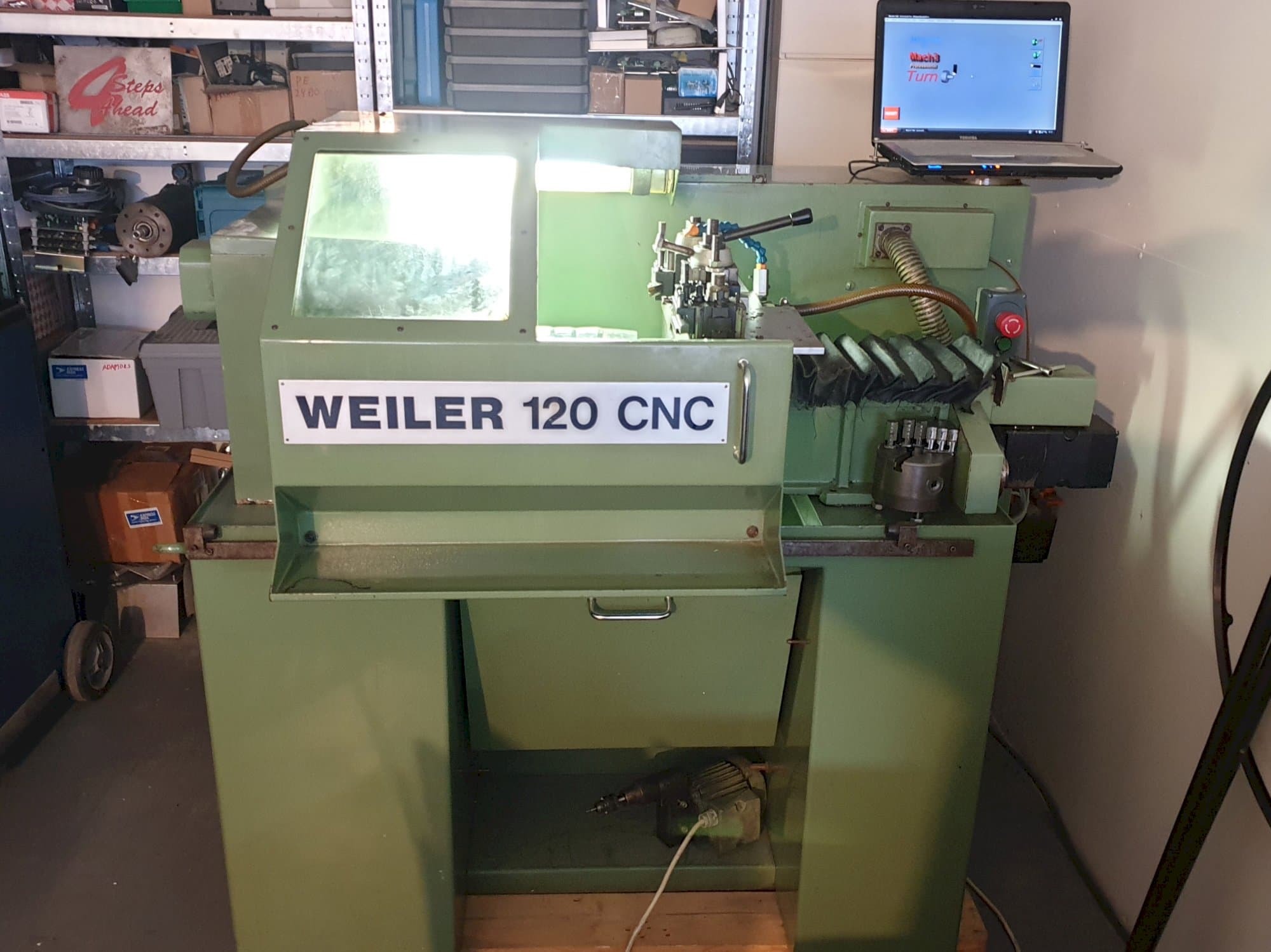 Weiler-maskinen framifrån120 CNC