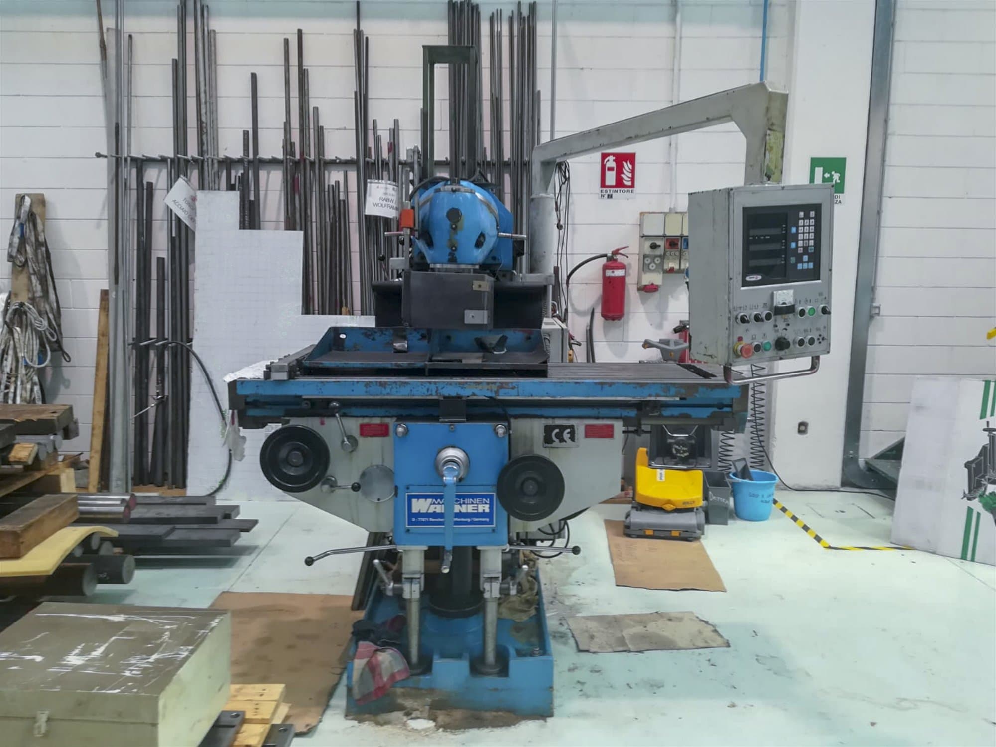 WAGNER-maskinen framifrånFCQ 1635