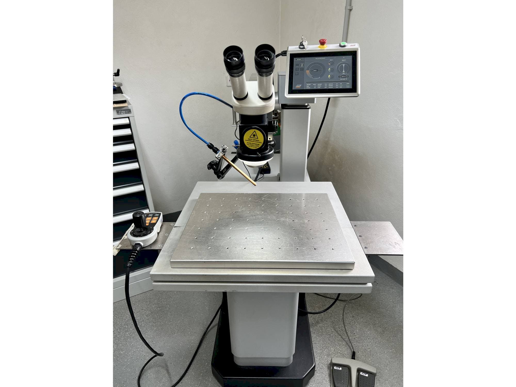 ORLaser LRS EVO 160W-maskinen framifrån