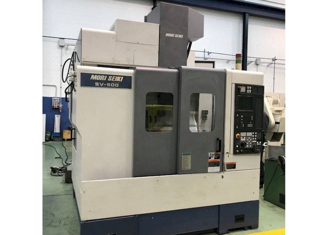 MORI SEIKI SV-500-maskinen framifrån