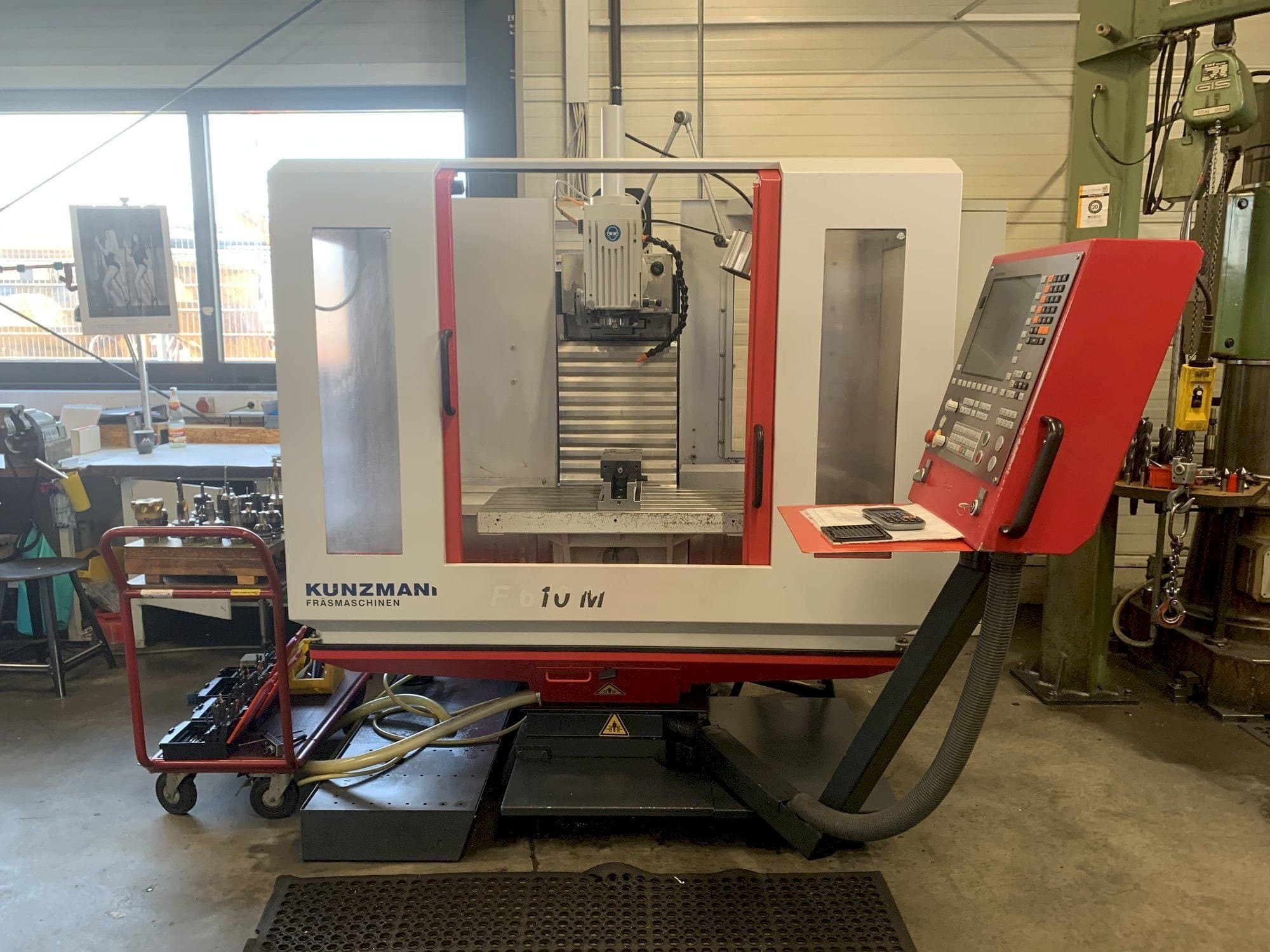 KUNZMANN WF 610 M-maskinen framifrån