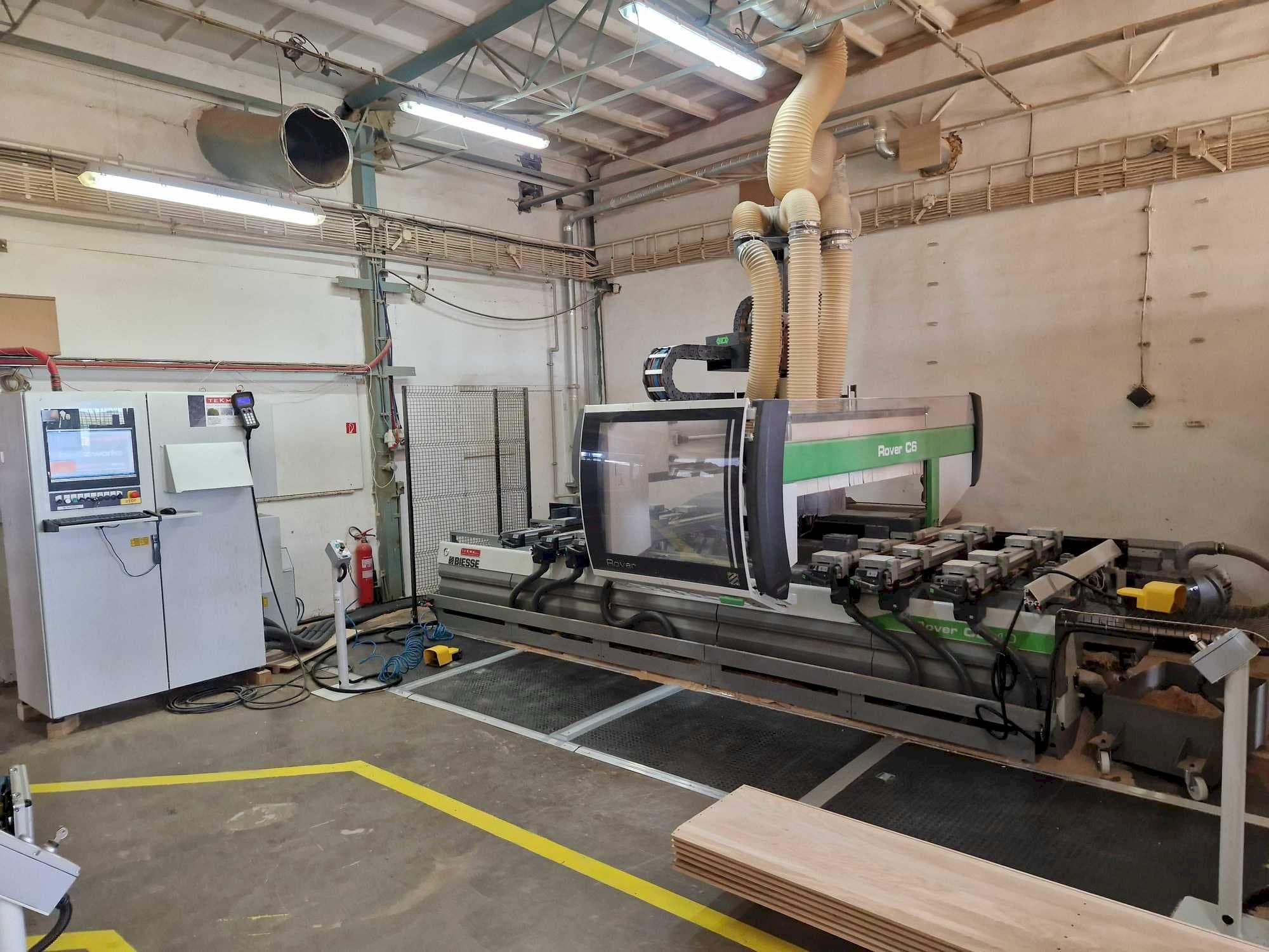 BIESSE ROVER C6.40-maskinen framifrån