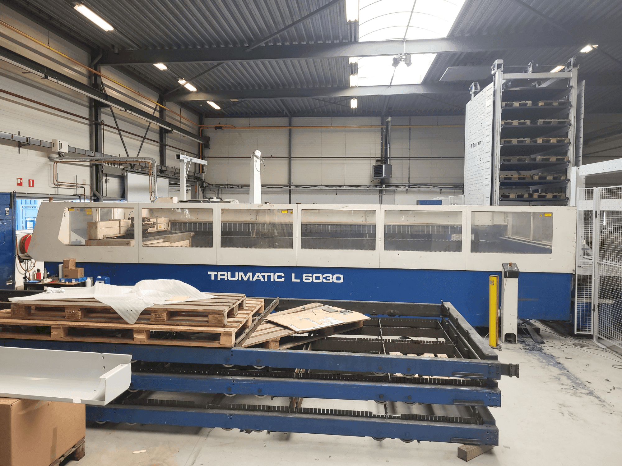TRUMPF Trumatic L6030-maskinen framifrån