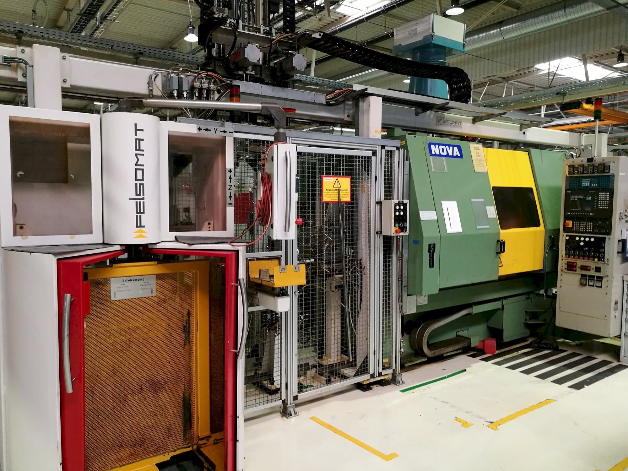 NOVA M12-T4N-maskinen framifrån