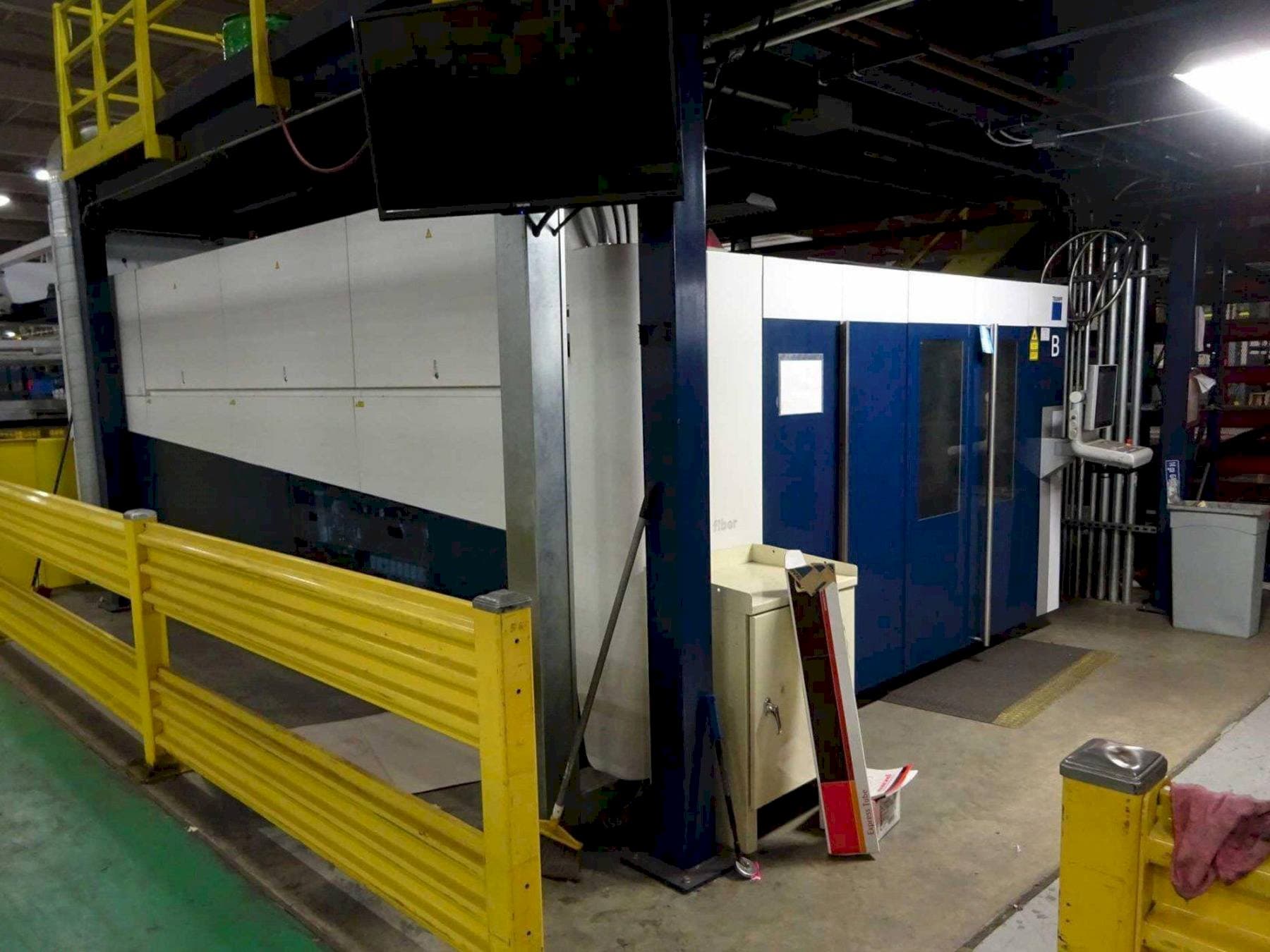 Trumpf TruLaser 5040 Fiber-maskinen framifrån