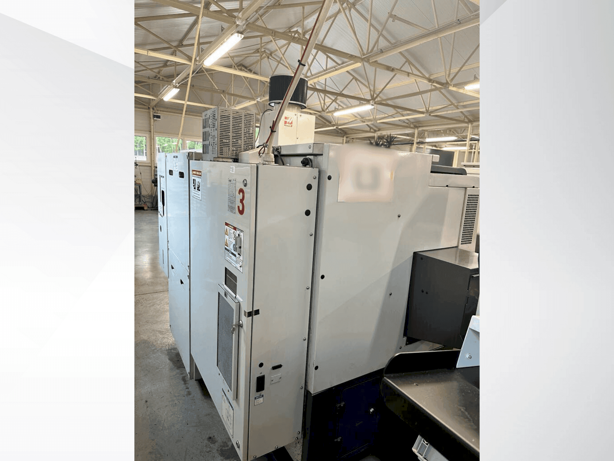 HAAS ST-10-maskinen framifrån