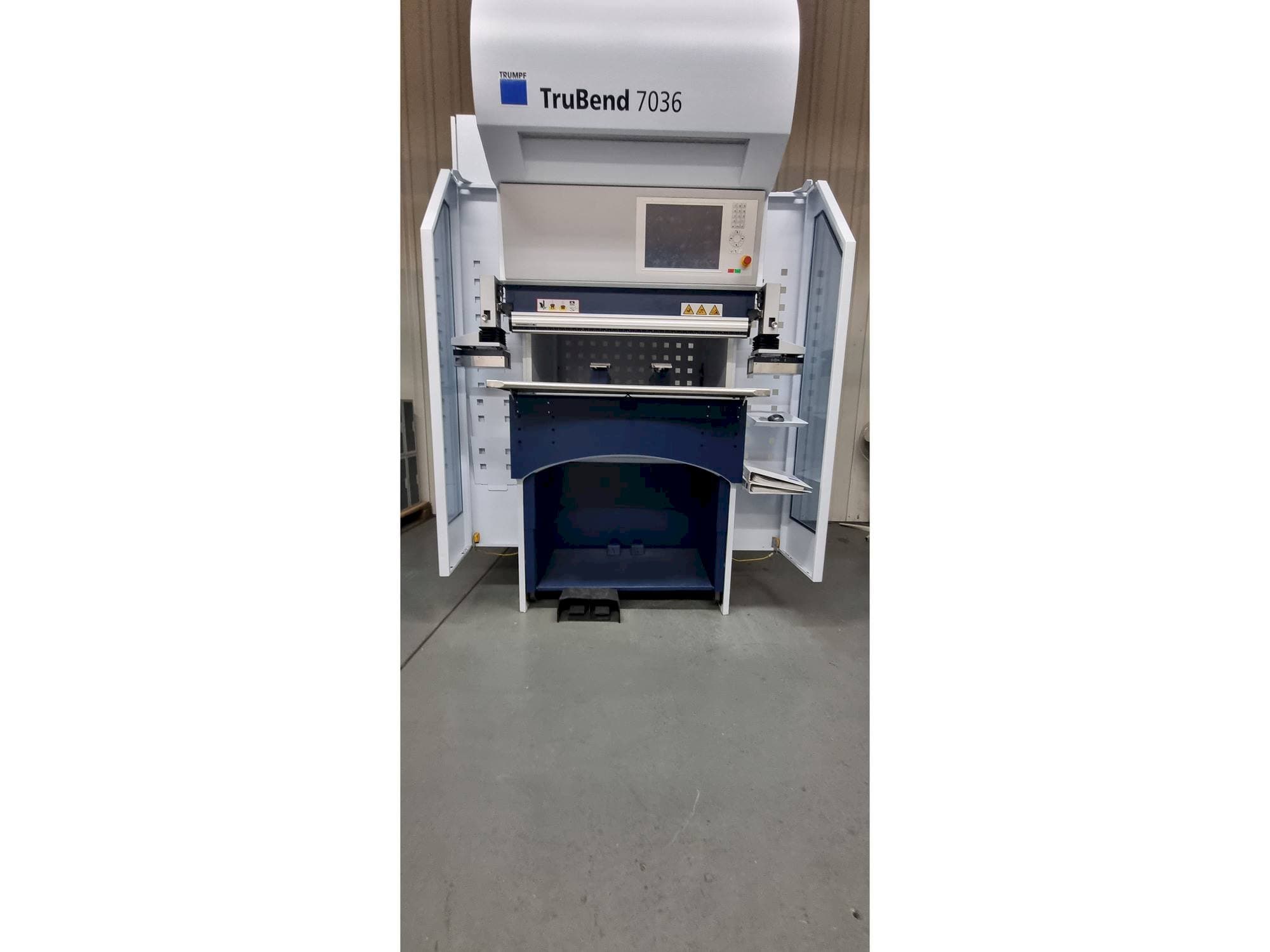 TRUMPF TruBend 7036-maskinen framifrån