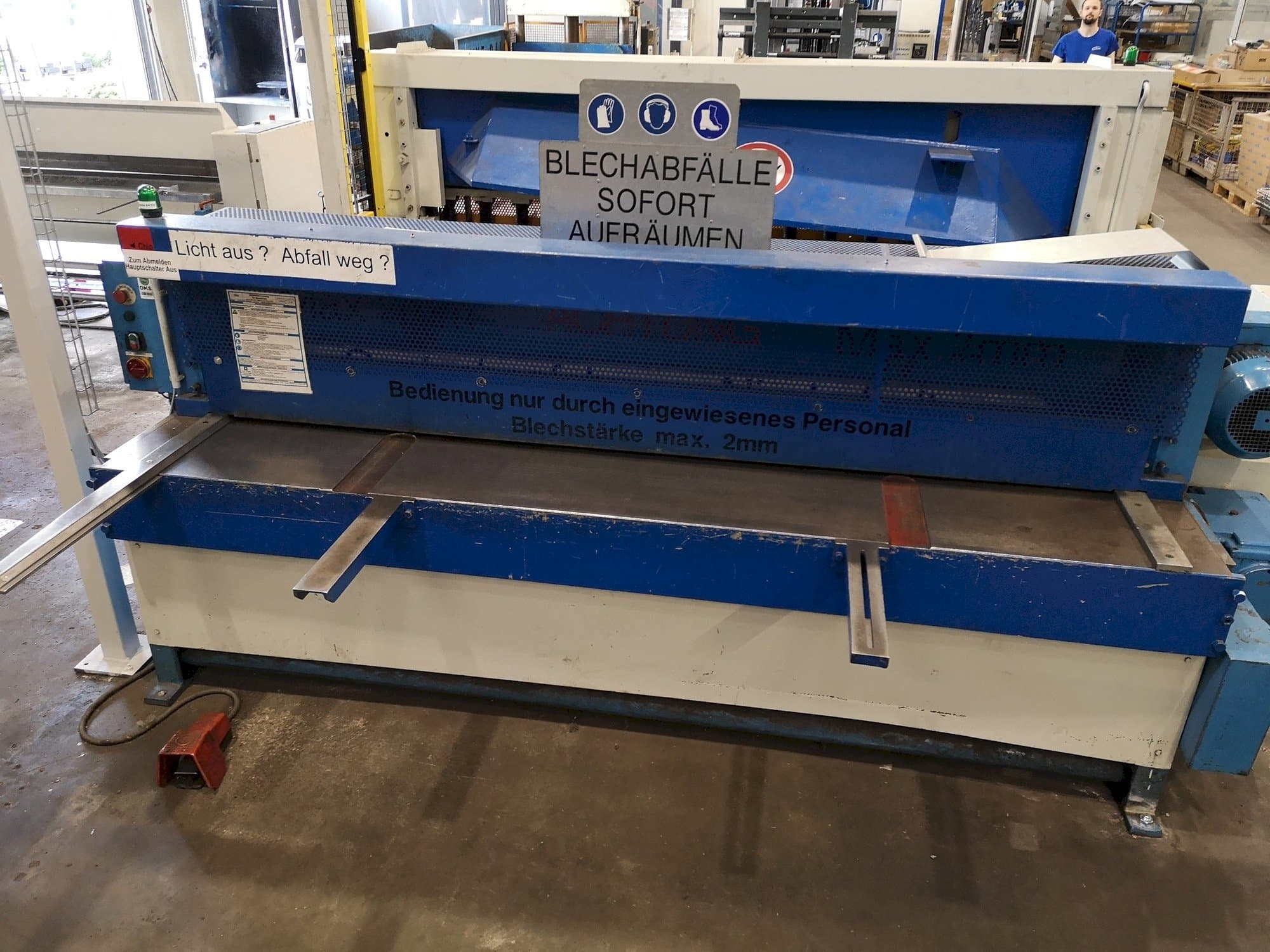 KNUTH KMT 2500/3-maskinen framifrån