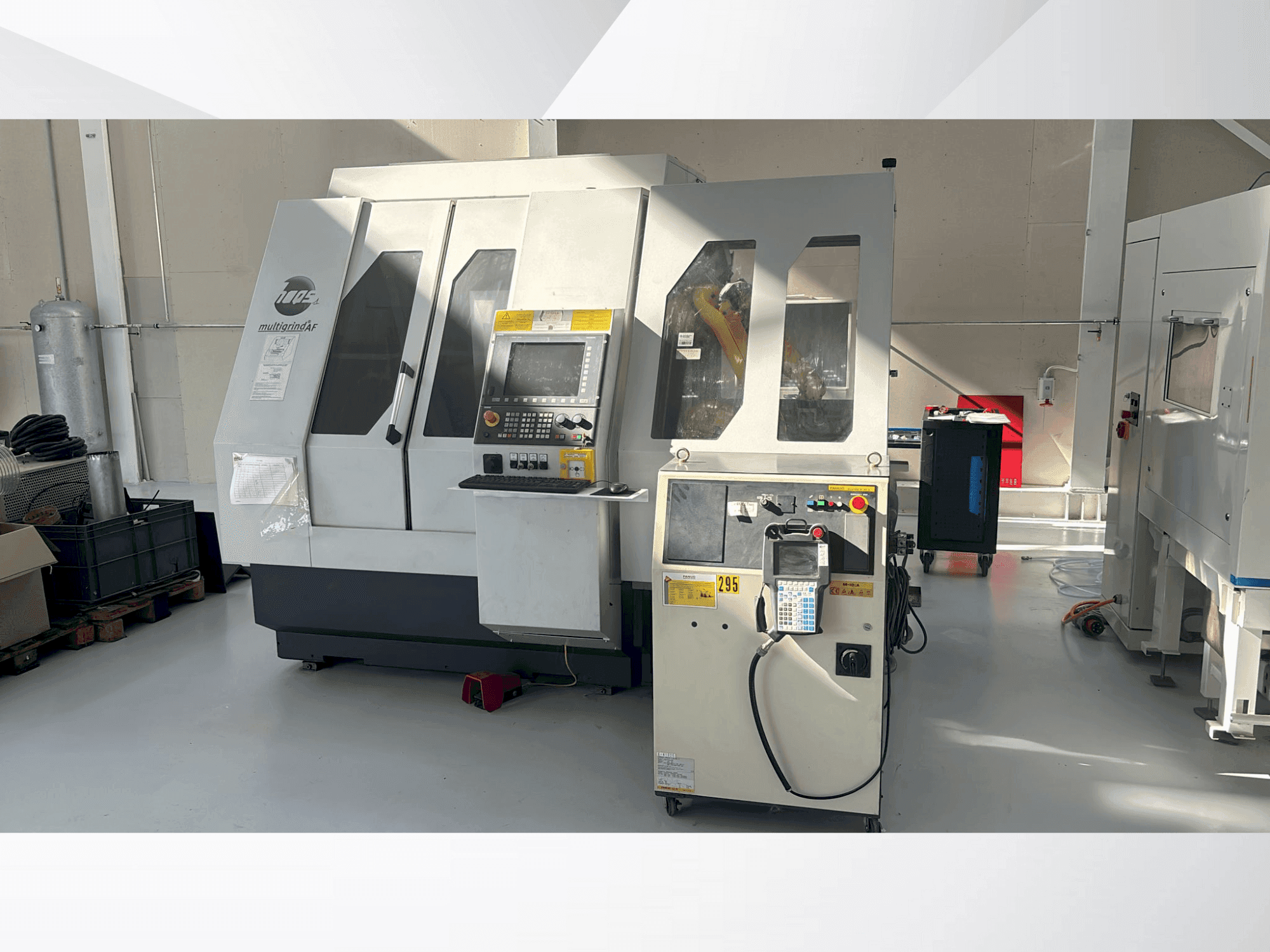 HAAS Multigrind AF/SL-maskinen framifrån