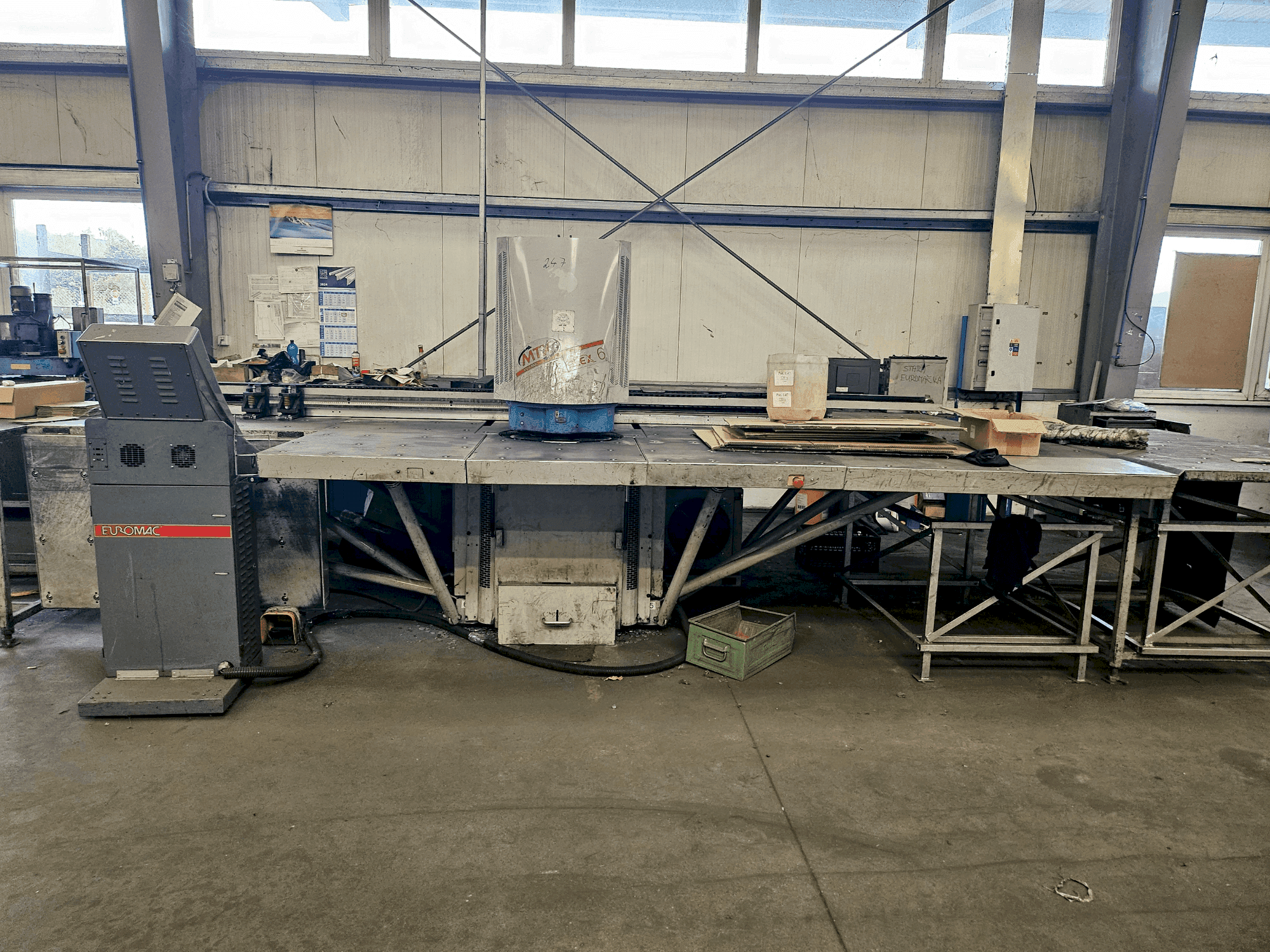 Euromac MTX Flex 6-maskinen framifrån